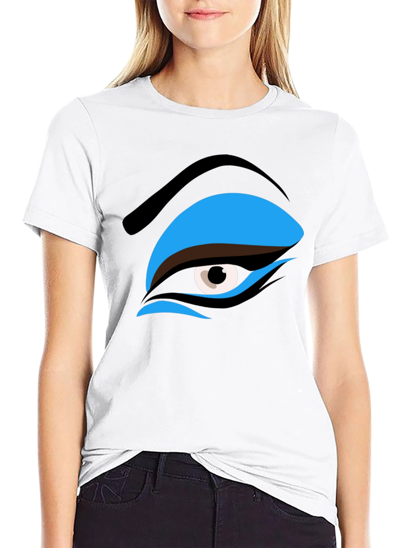 Eye Graphic T-Shirt - Bold Artistic Statement Tee