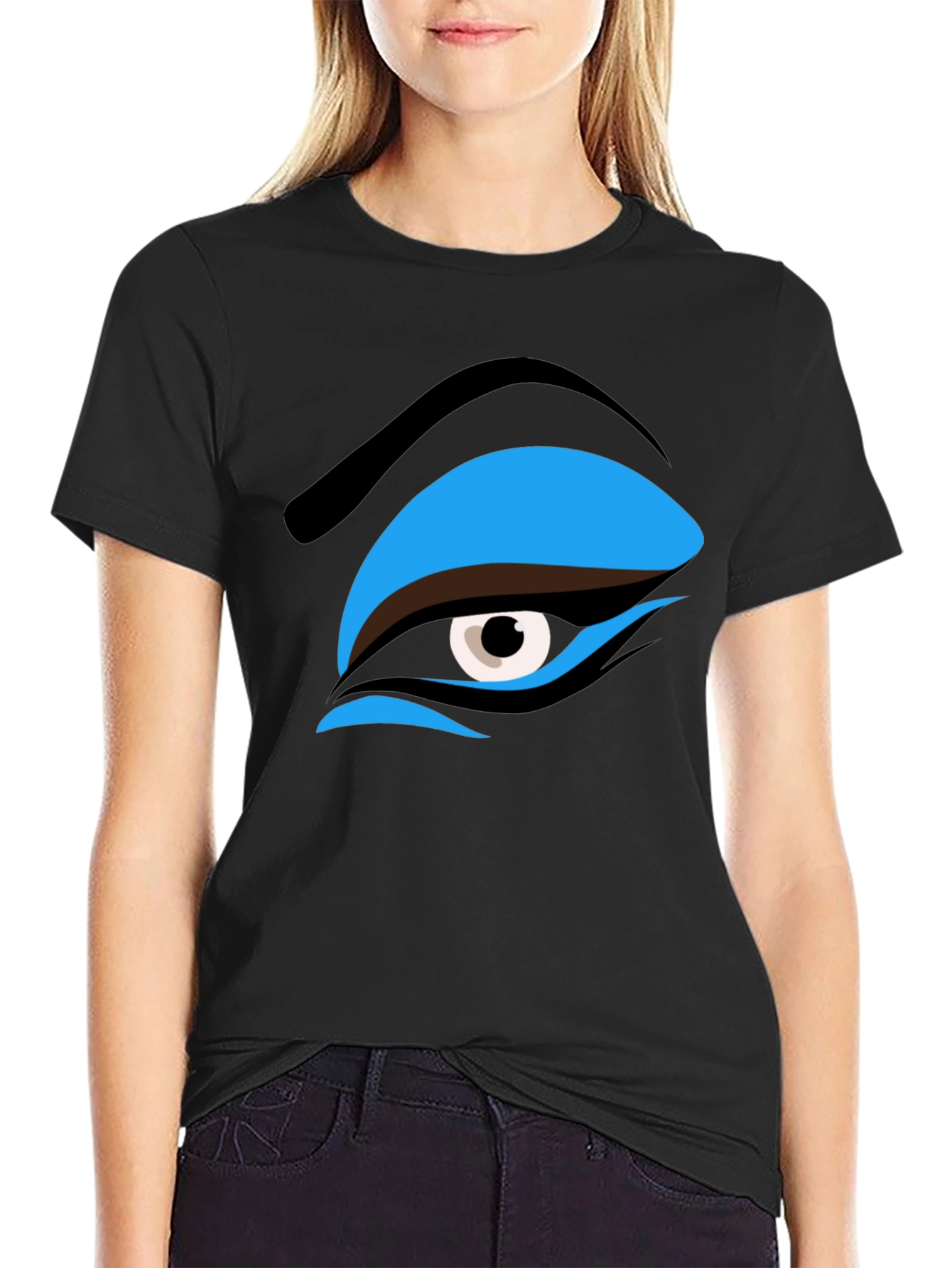 Eye Graphic T-Shirt - Bold Artistic Statement Tee