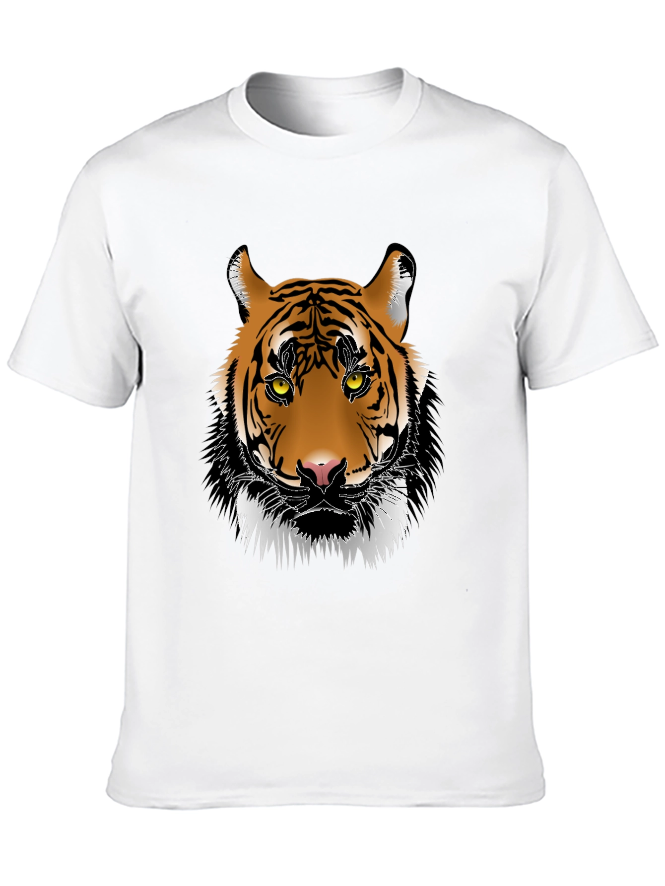 Tiger Graphic Tee - Mens Black T-Shirt