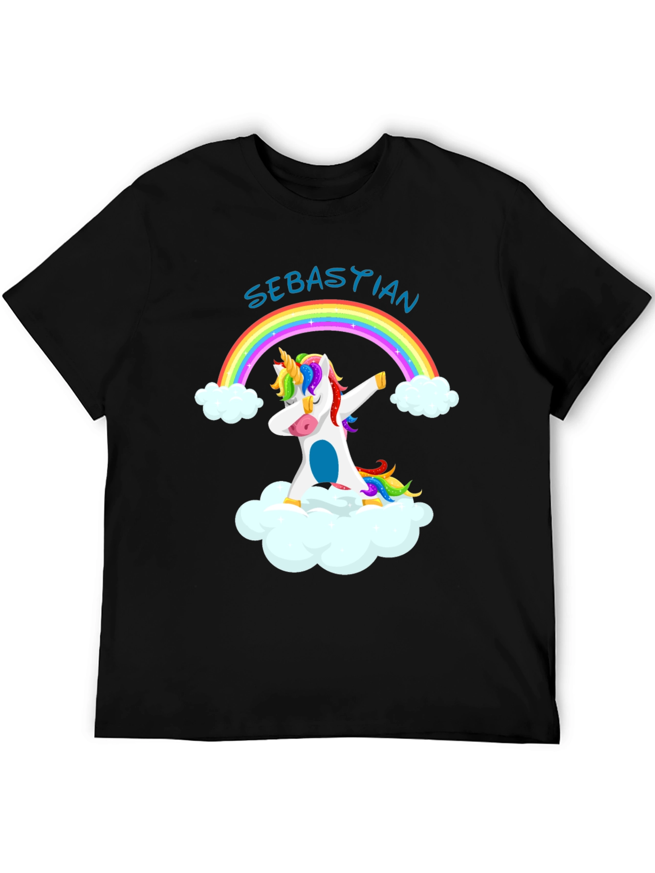 Unicorn Rainbow Dab T-Shirt - Sebastian