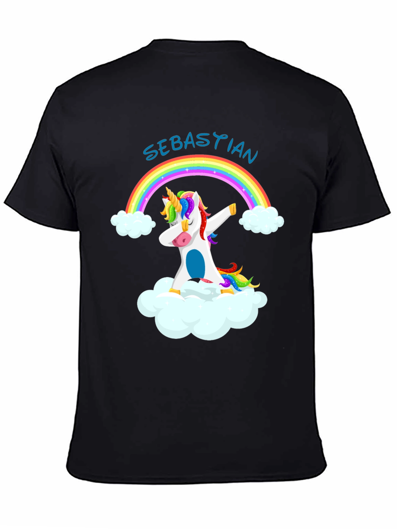 Unicorn Rainbow Dab T-Shirt - Sebastian