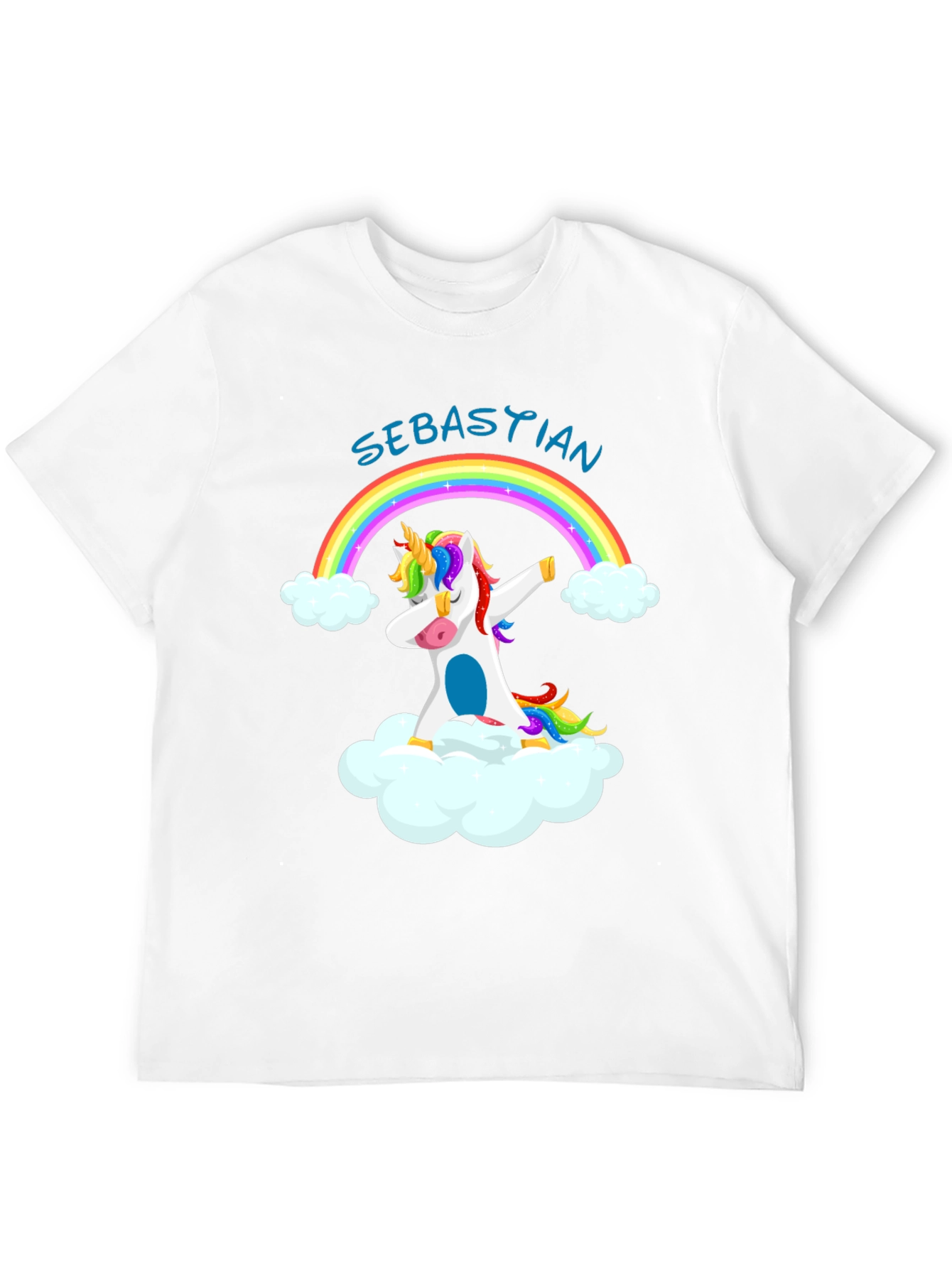 Unicorn Rainbow Dab T-Shirt - Sebastian