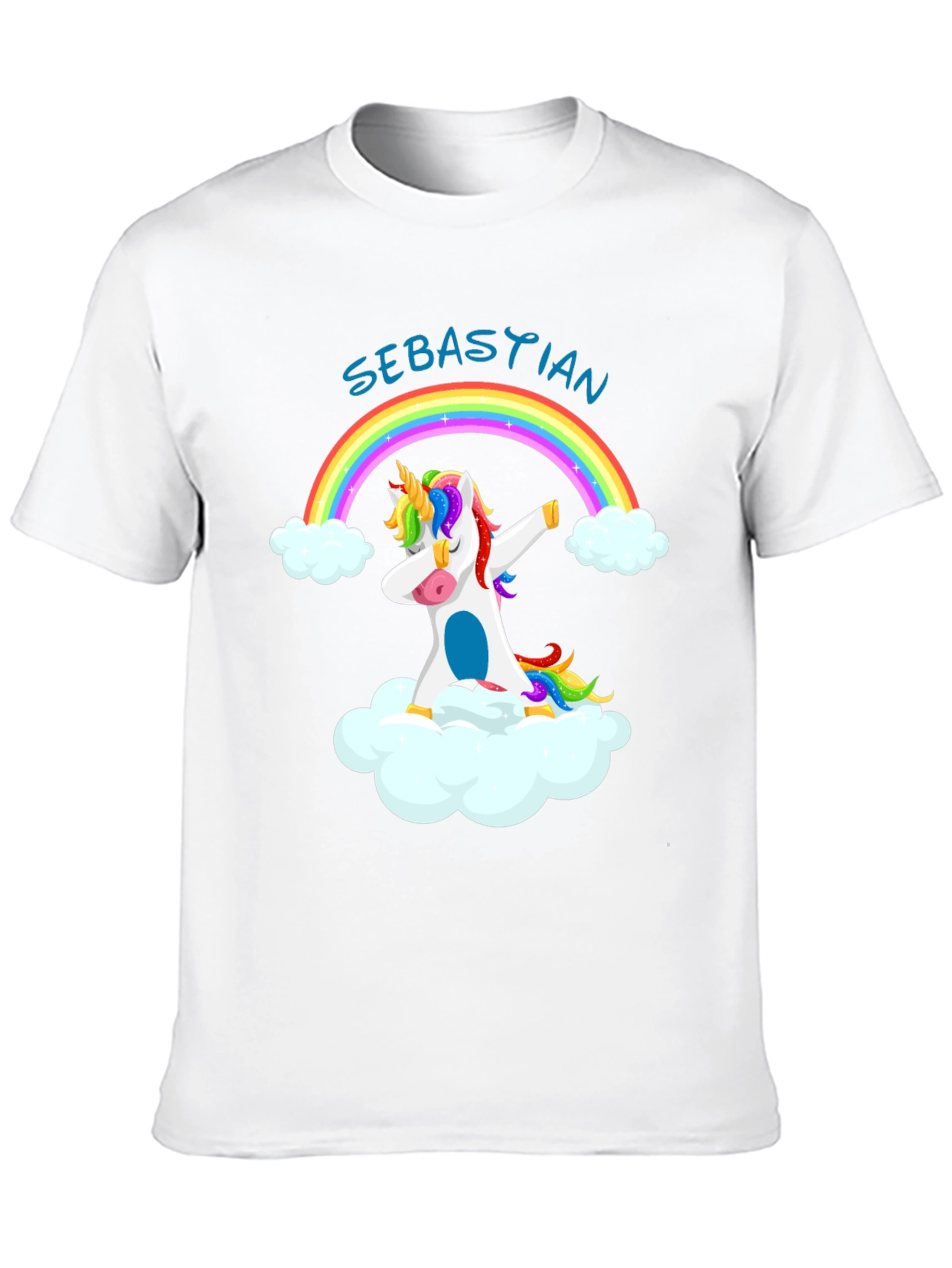 Unicorn Rainbow Dab T-Shirt - Sebastian