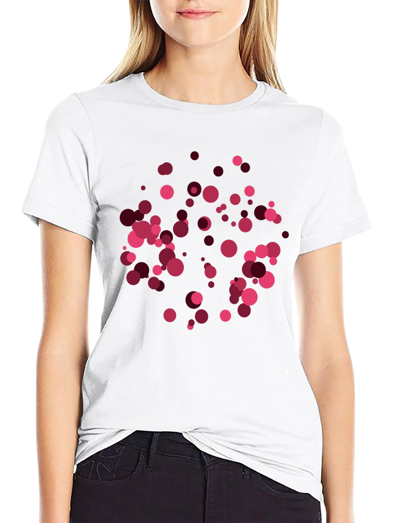 Modern Circle Pattern T-Shirt