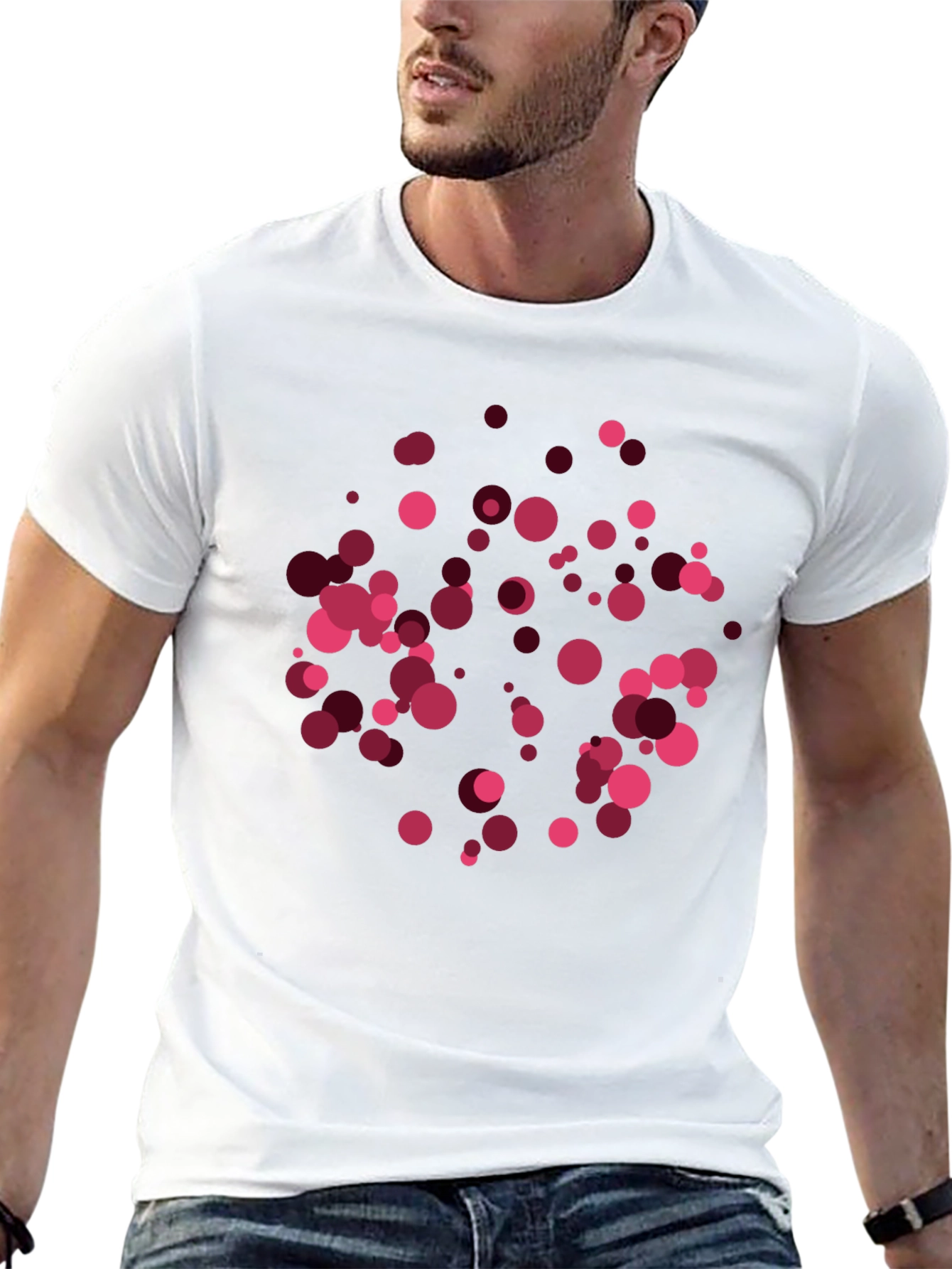 Modern Circle Pattern T-Shirt