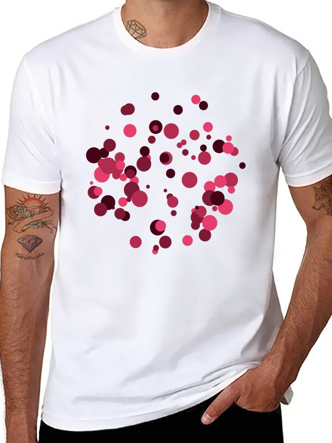 Modern Circle Pattern T-Shirt