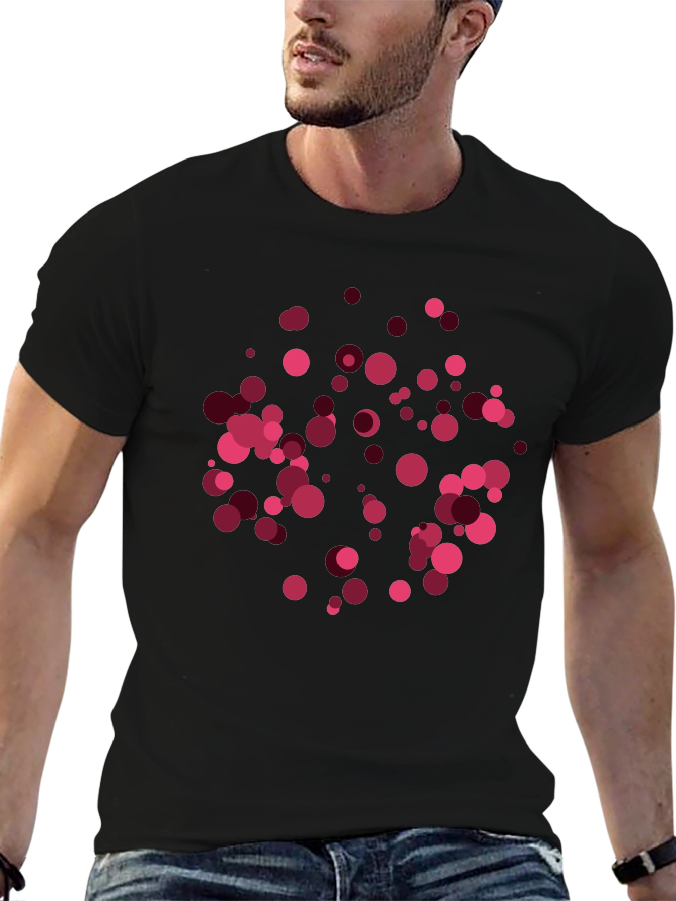 Modern Circle Pattern T-Shirt