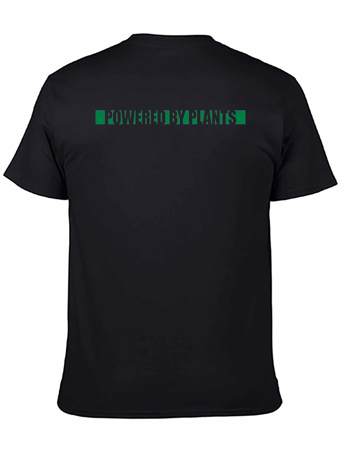 Powered By Plants Graphic Tee - Black
