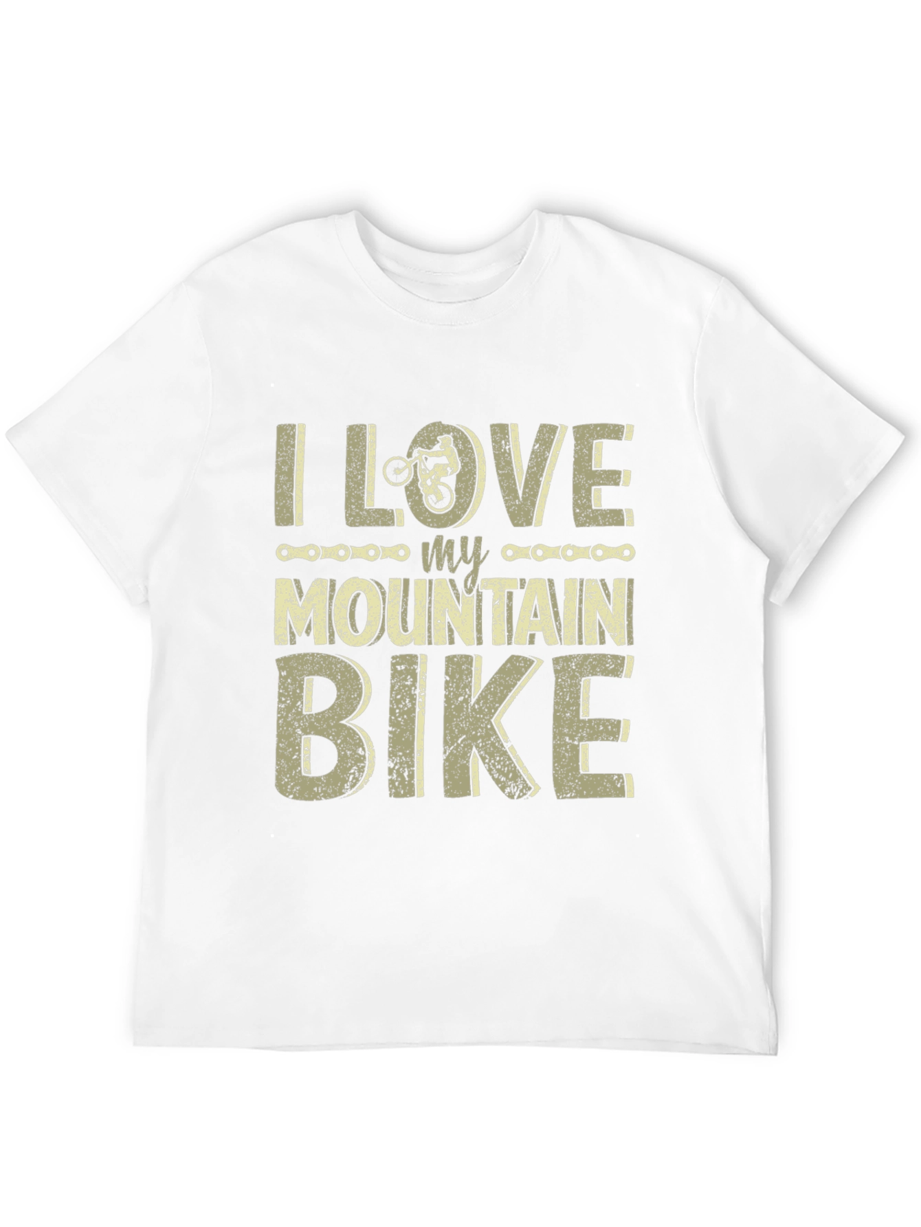 I Love My Mountain Bike Graphic Tee