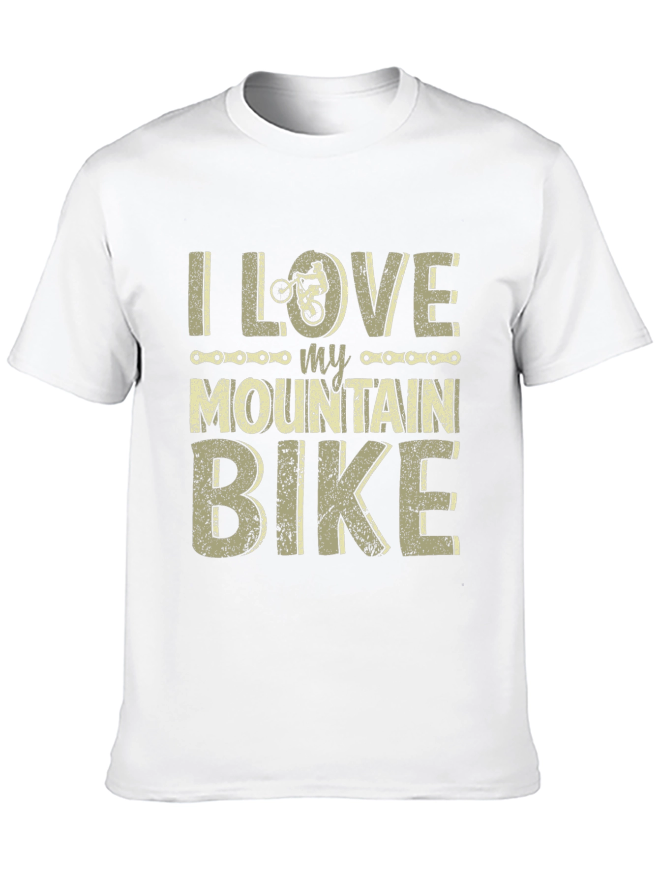 I Love My Mountain Bike Graphic Tee