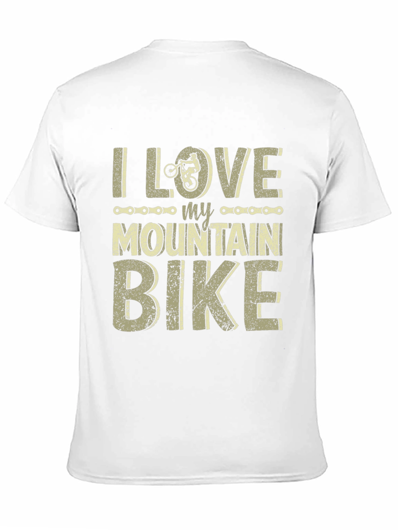 I Love My Mountain Bike Graphic Tee