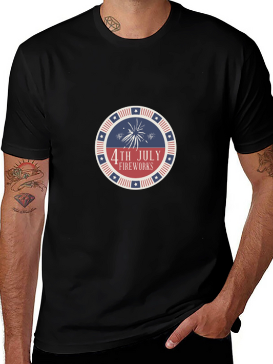 4th of July Fireworks Graphic Tee