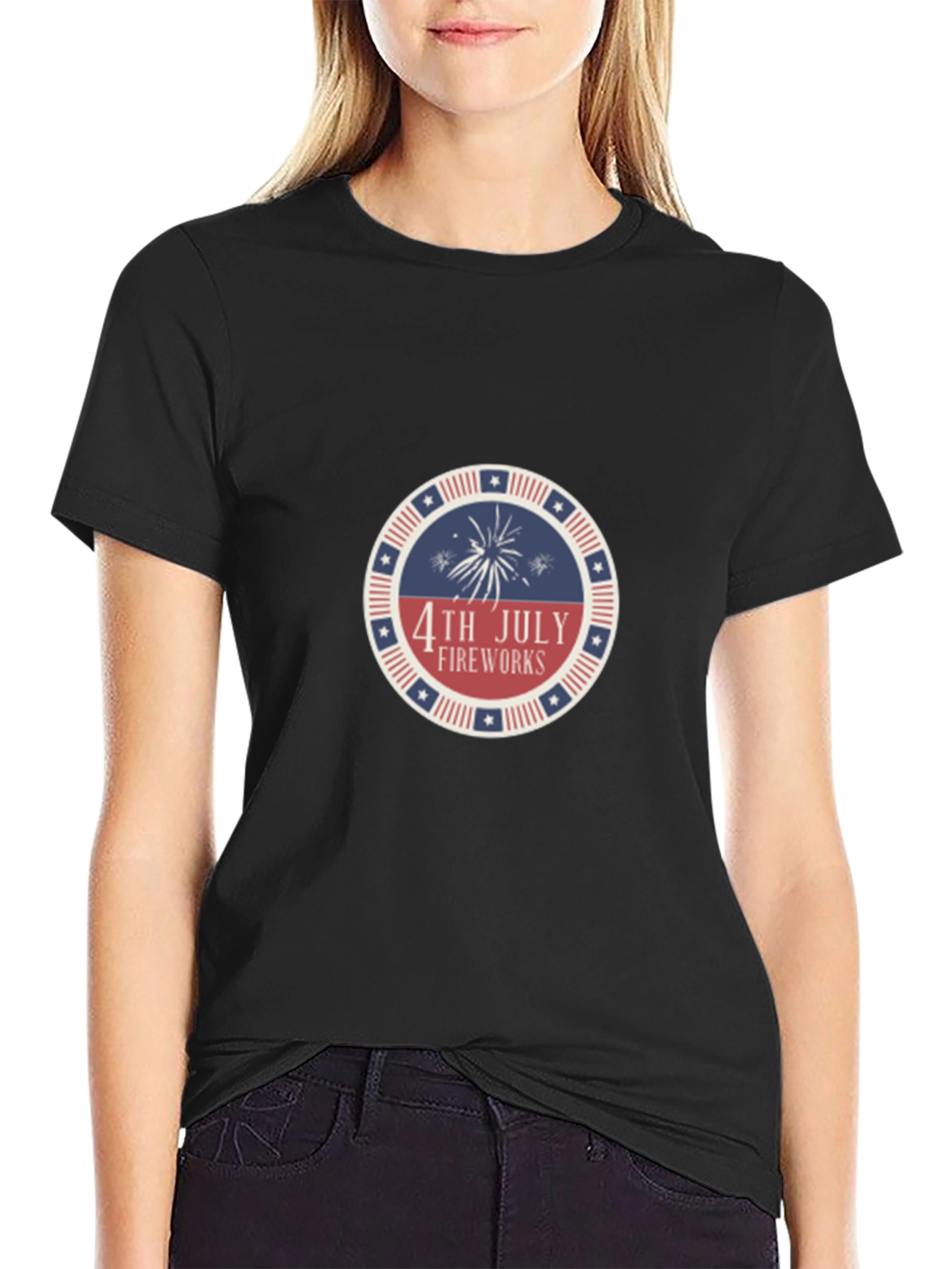 4th of July Fireworks Graphic Tee