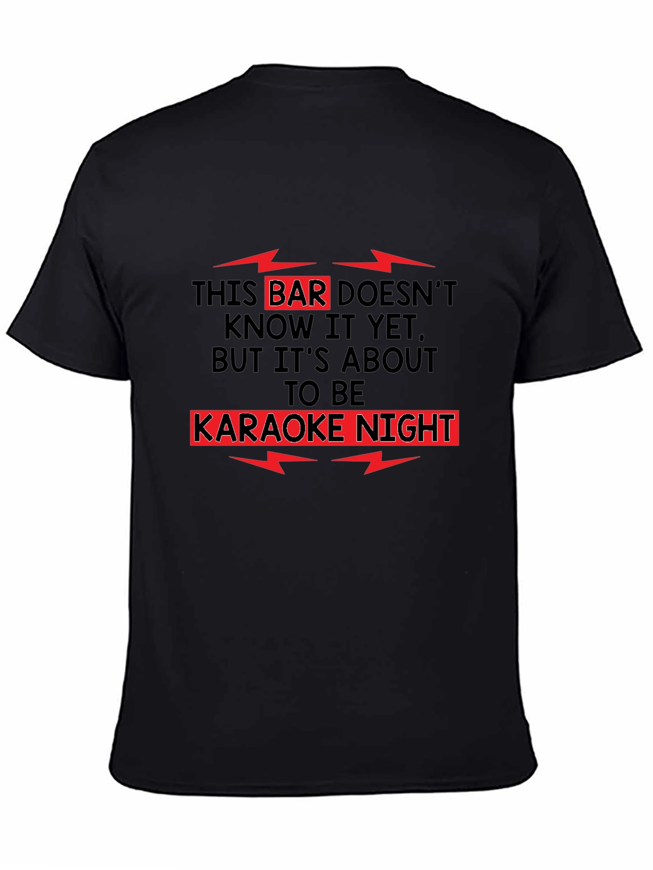 Karaoke Night T-Shirt - Bar Prank Tee