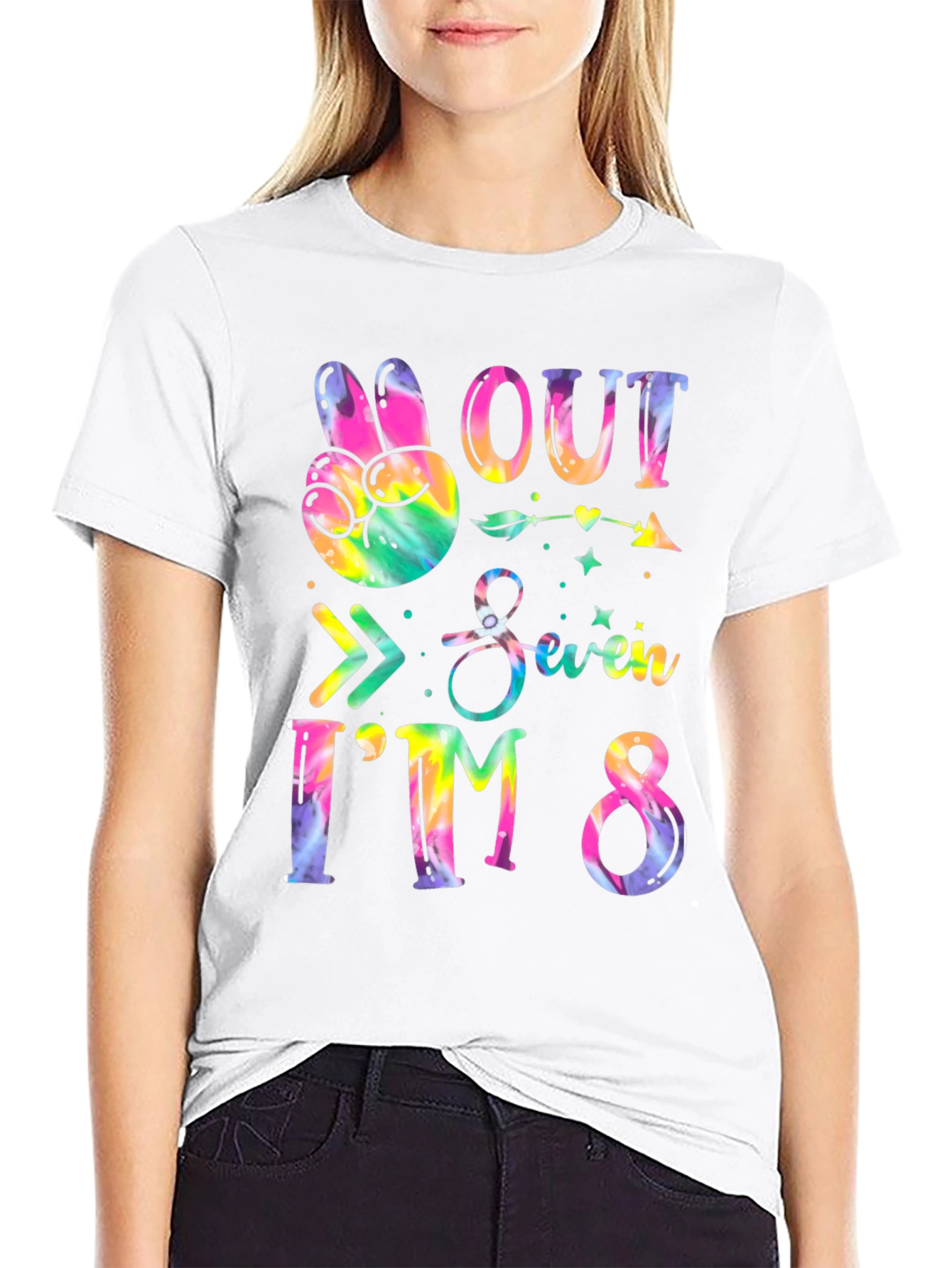 Peace Out Seven Im 8 T-Shirt