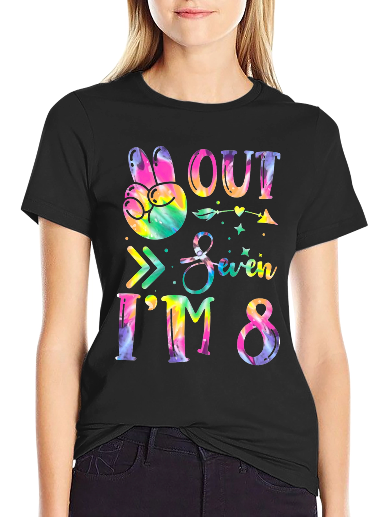 Peace Out Seven Im 8 T-Shirt