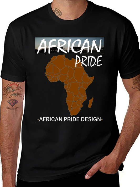 African Pride Black T-Shirt