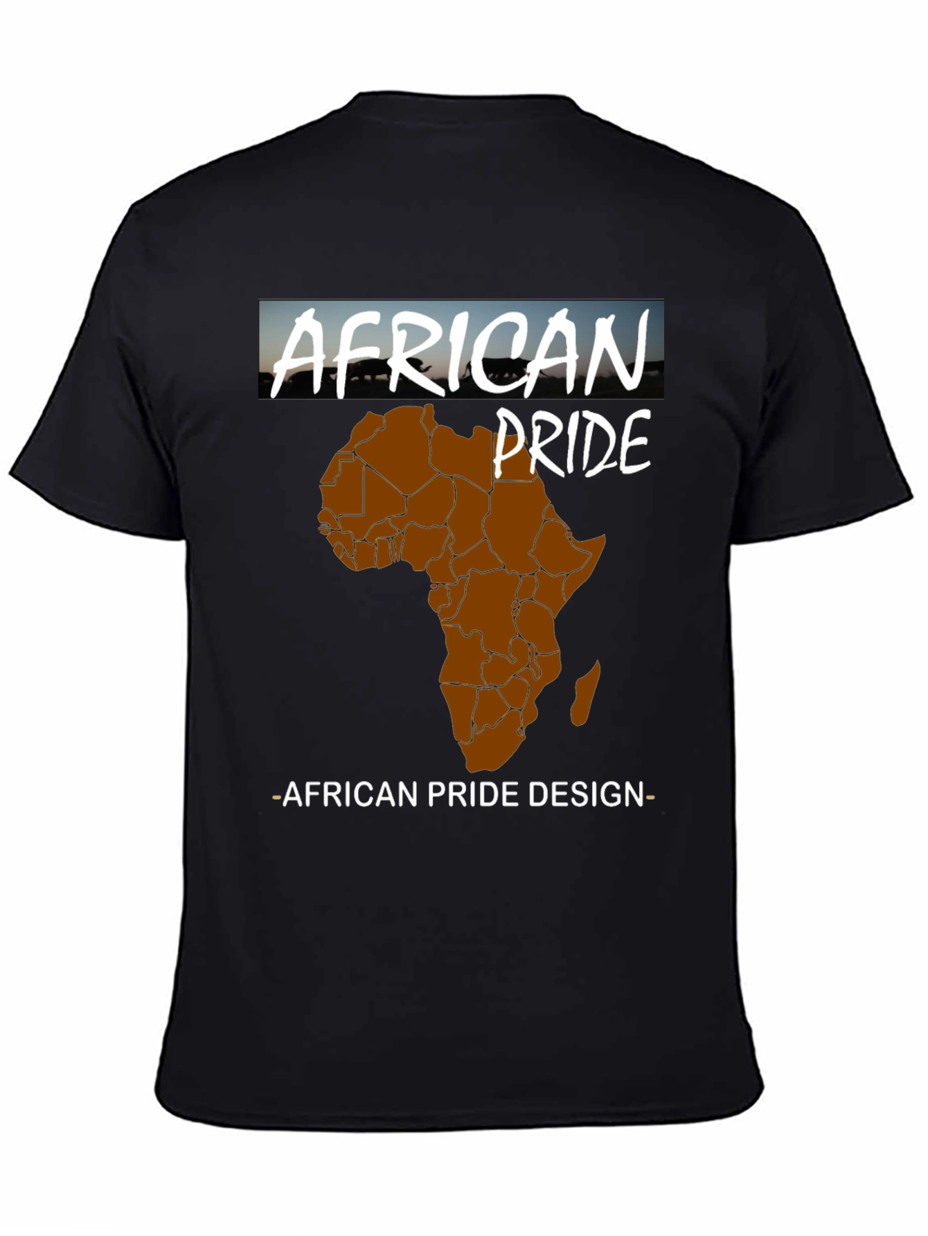 African Pride Black T-Shirt
