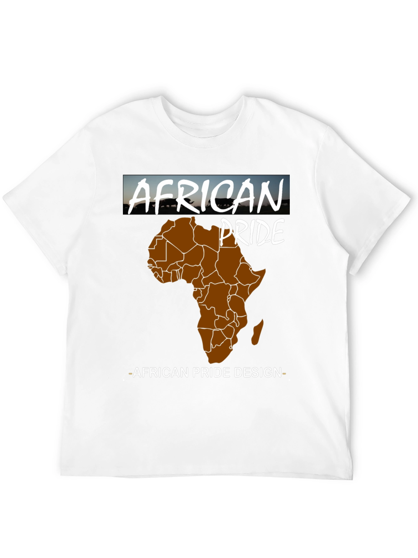 African Pride Black T-Shirt