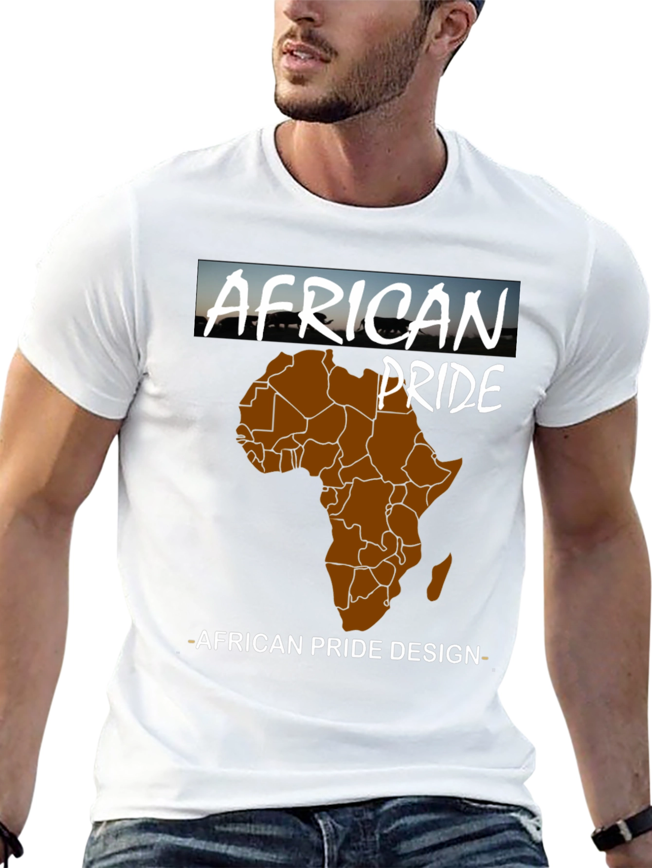 African Pride Black T-Shirt