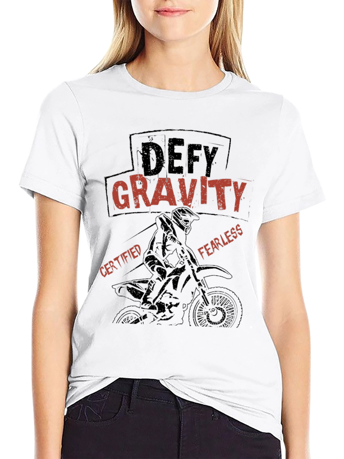 Defy Gravity Motocross Graphic Tee