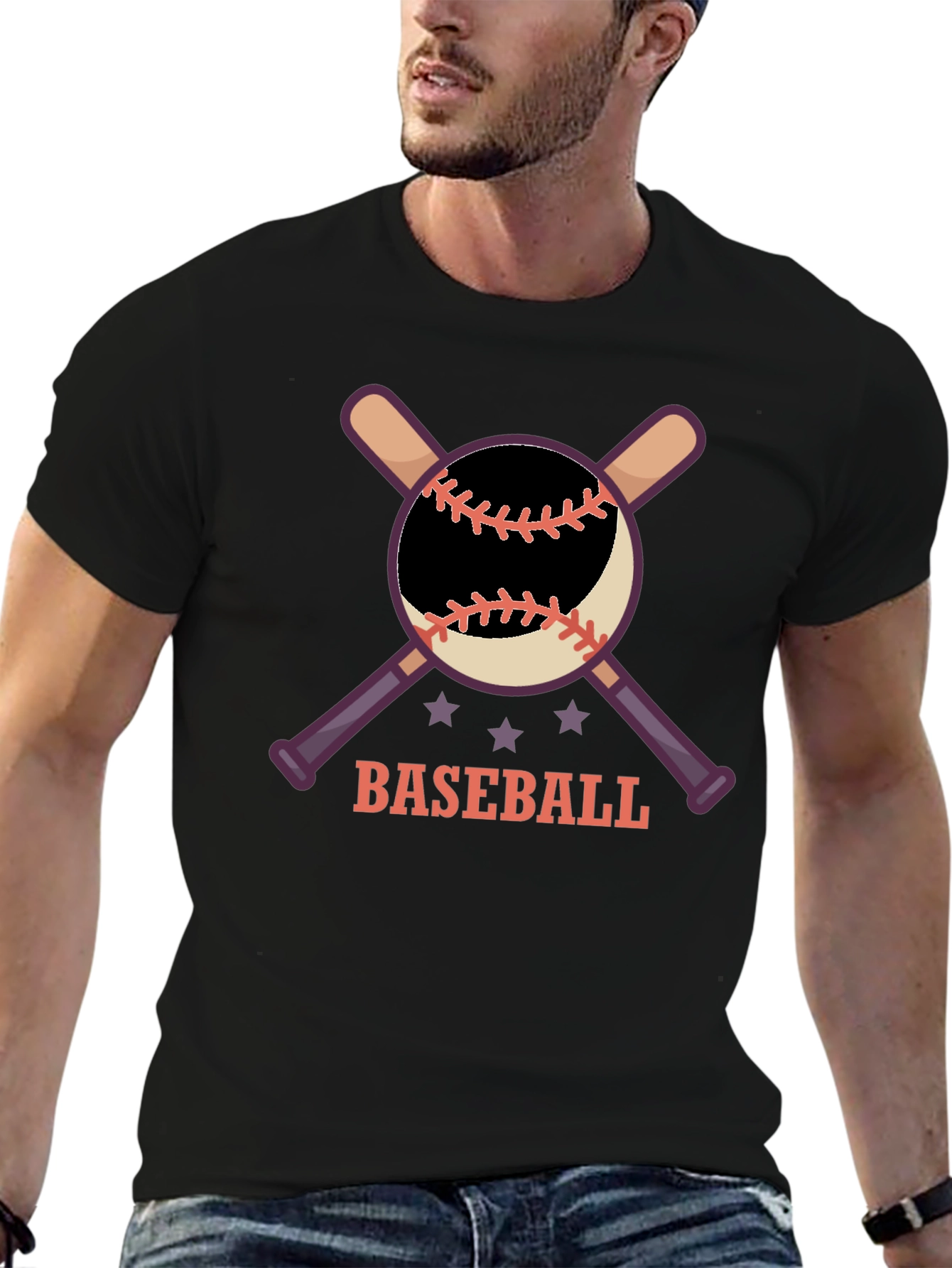 Baseball Graphic T-Shirt