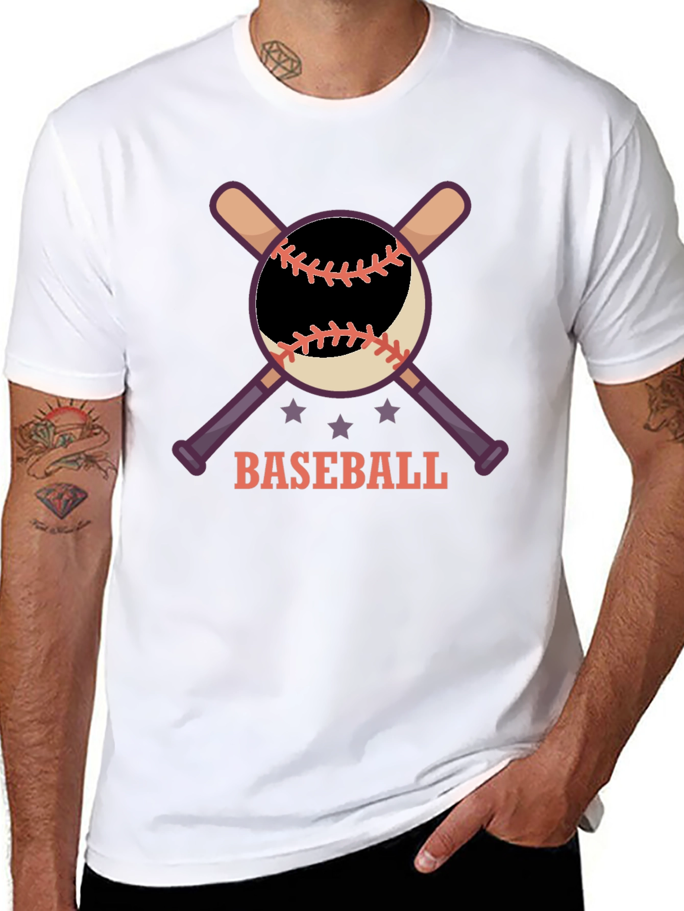 Baseball Graphic T-Shirt