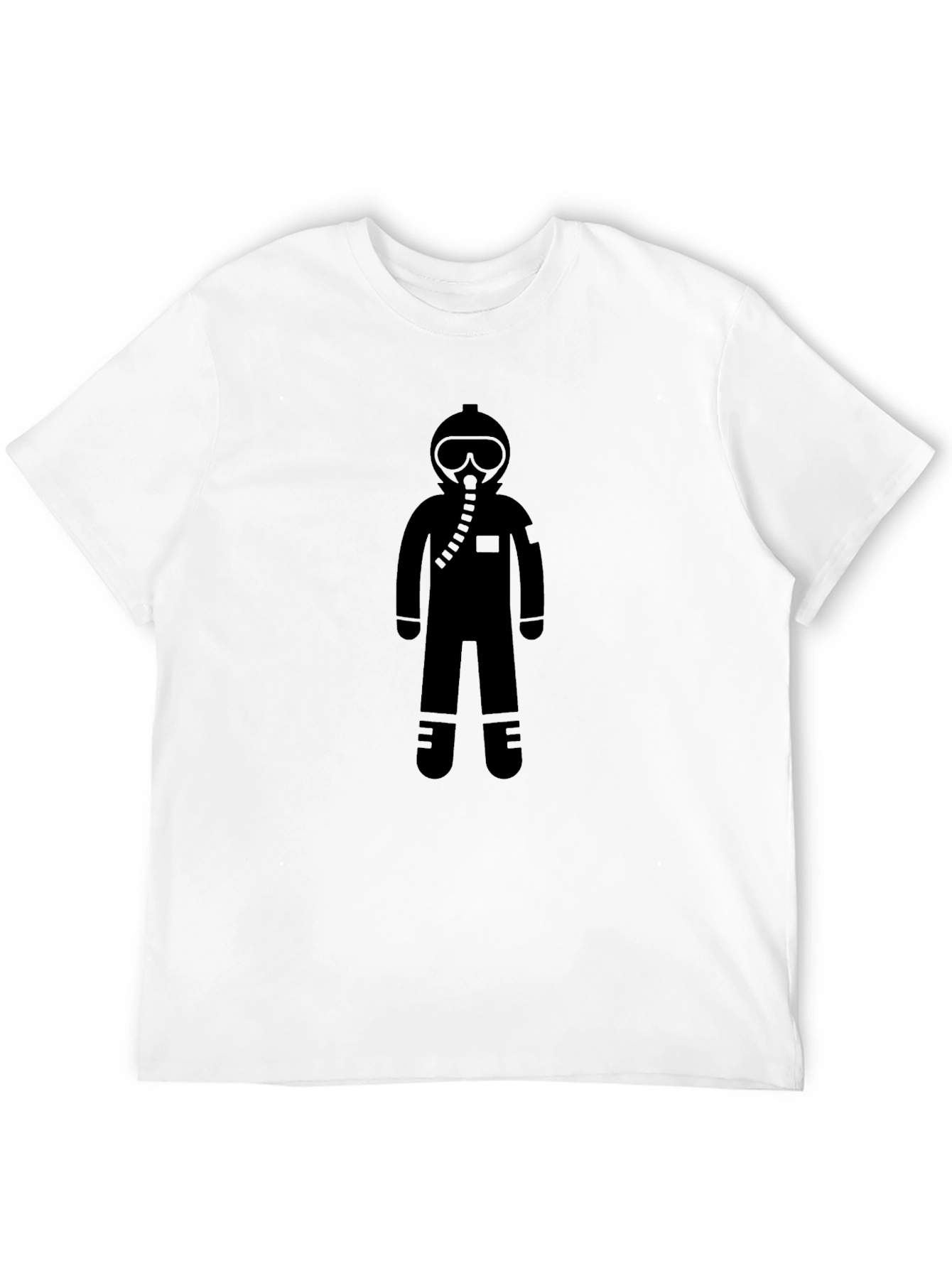 Black Astronaut Graphic Tee