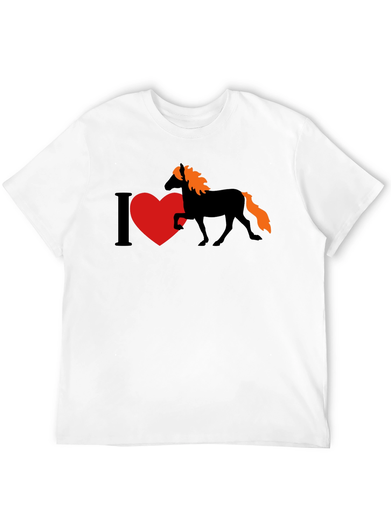 I Heart Horses Graphic T-Shirt