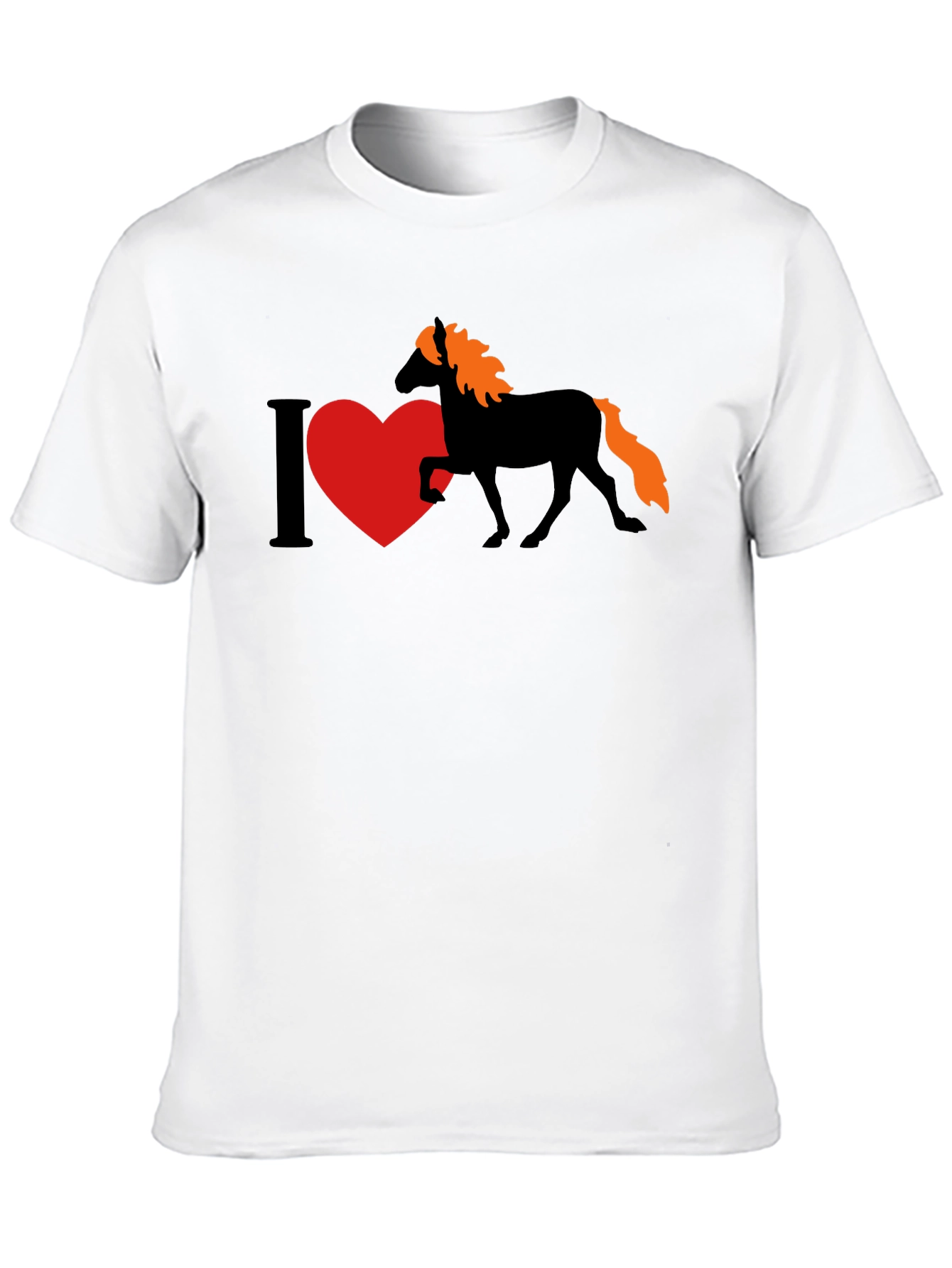 I Heart Horses Graphic T-Shirt