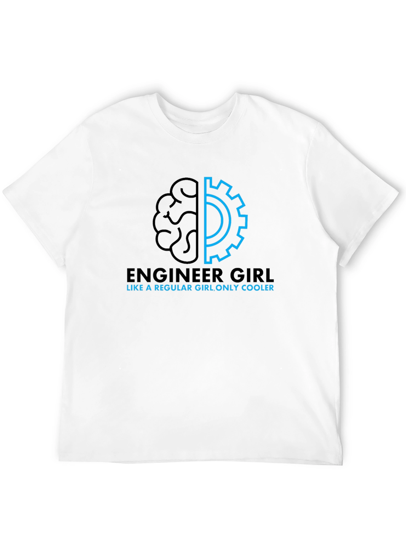 Engineer Girl T-Shirt: Cool Smart & Unique Design