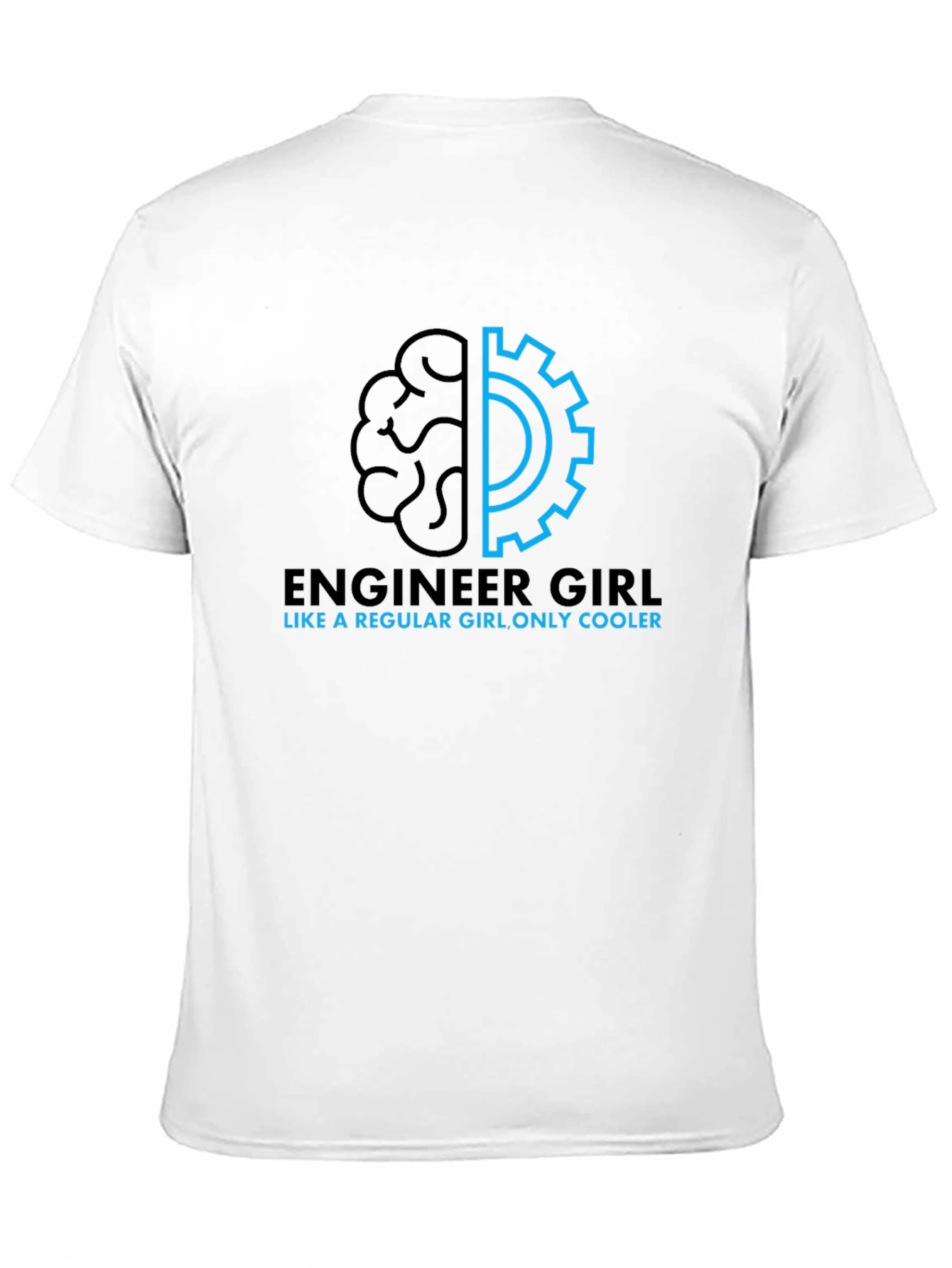 Engineer Girl T-Shirt: Cool Smart & Unique Design