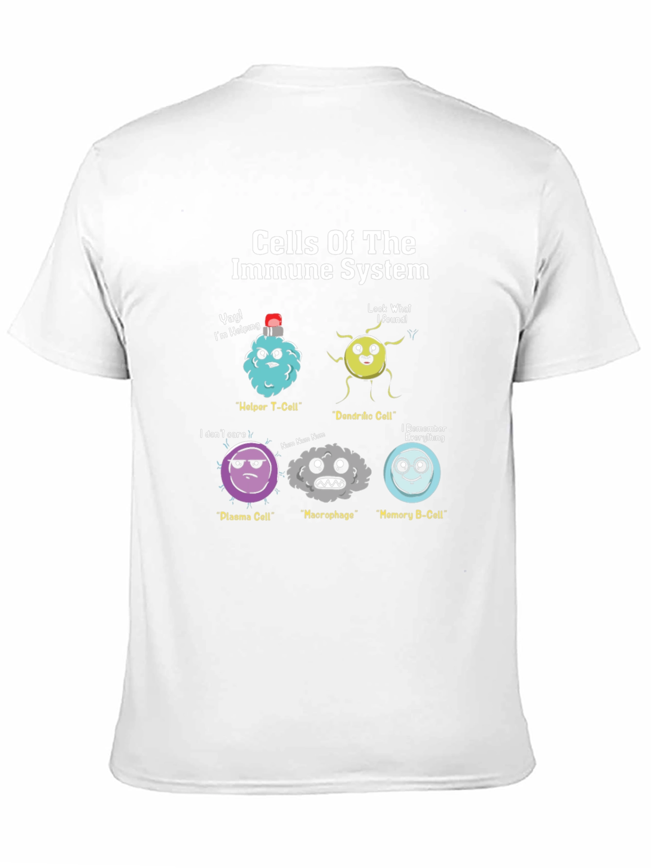 Immune System Cells Graphic T-Shirt