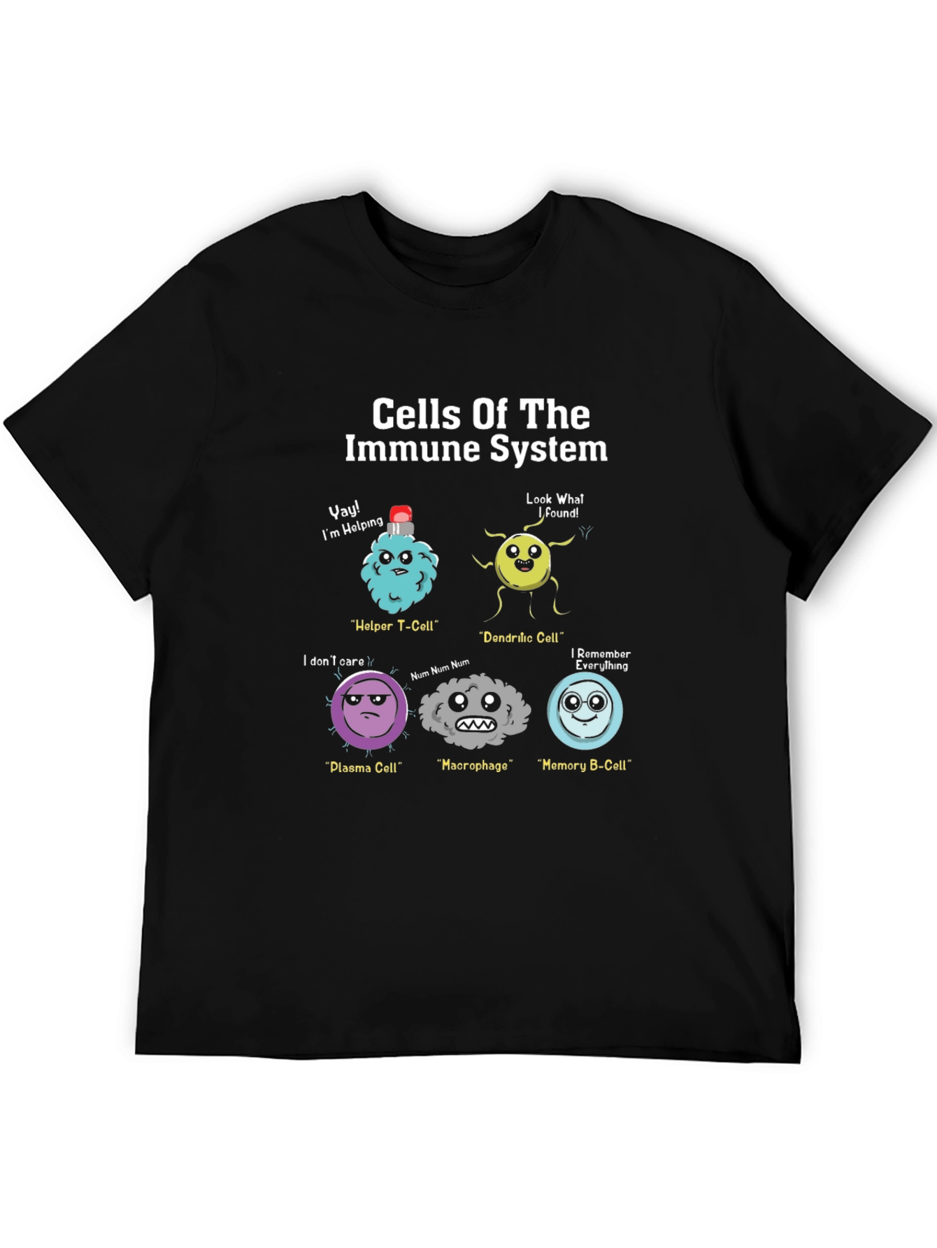 Immune System Cells Graphic T-Shirt