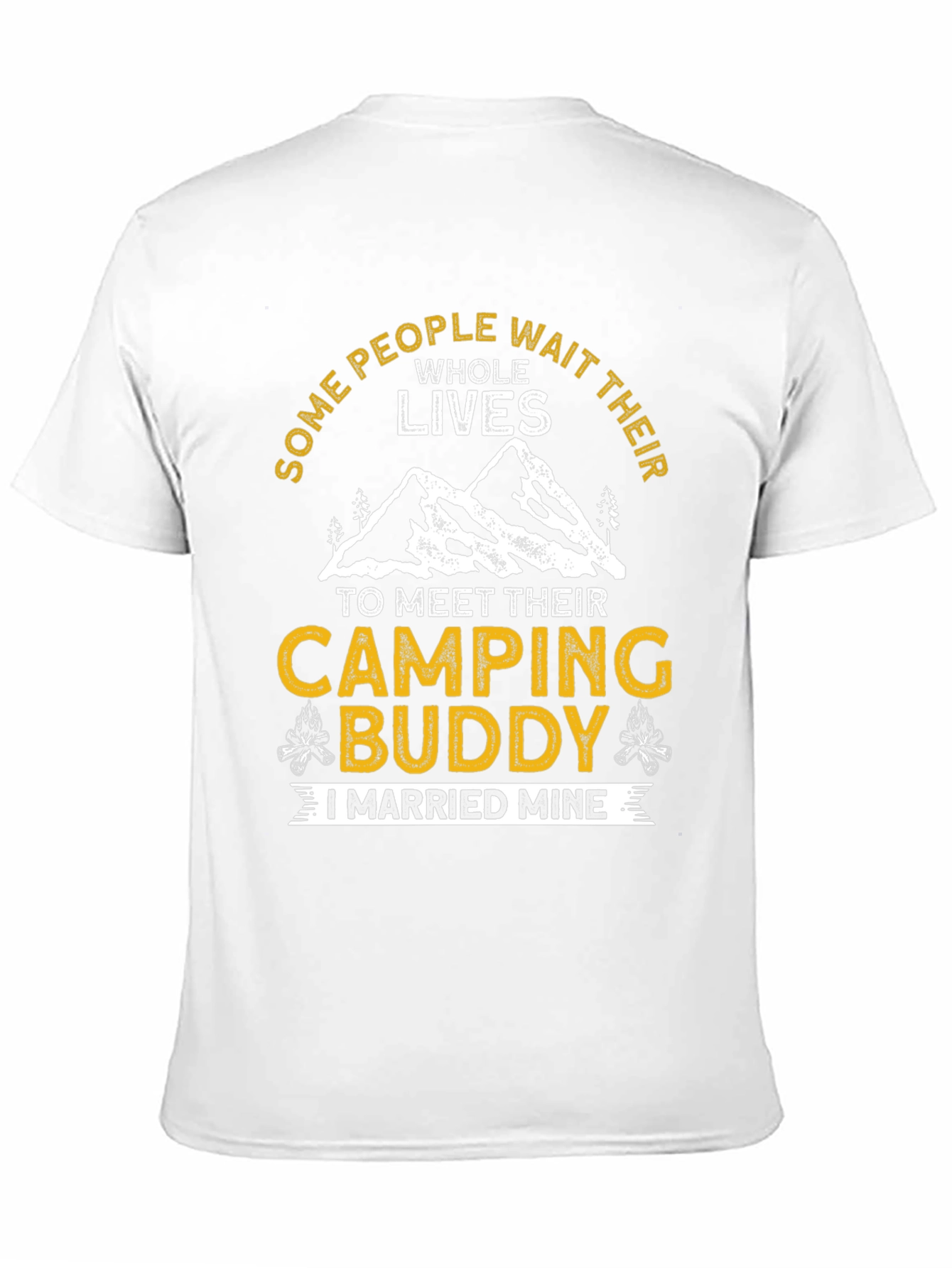 Camping Buddy T-Shirt - Married Mine Adventure Tee