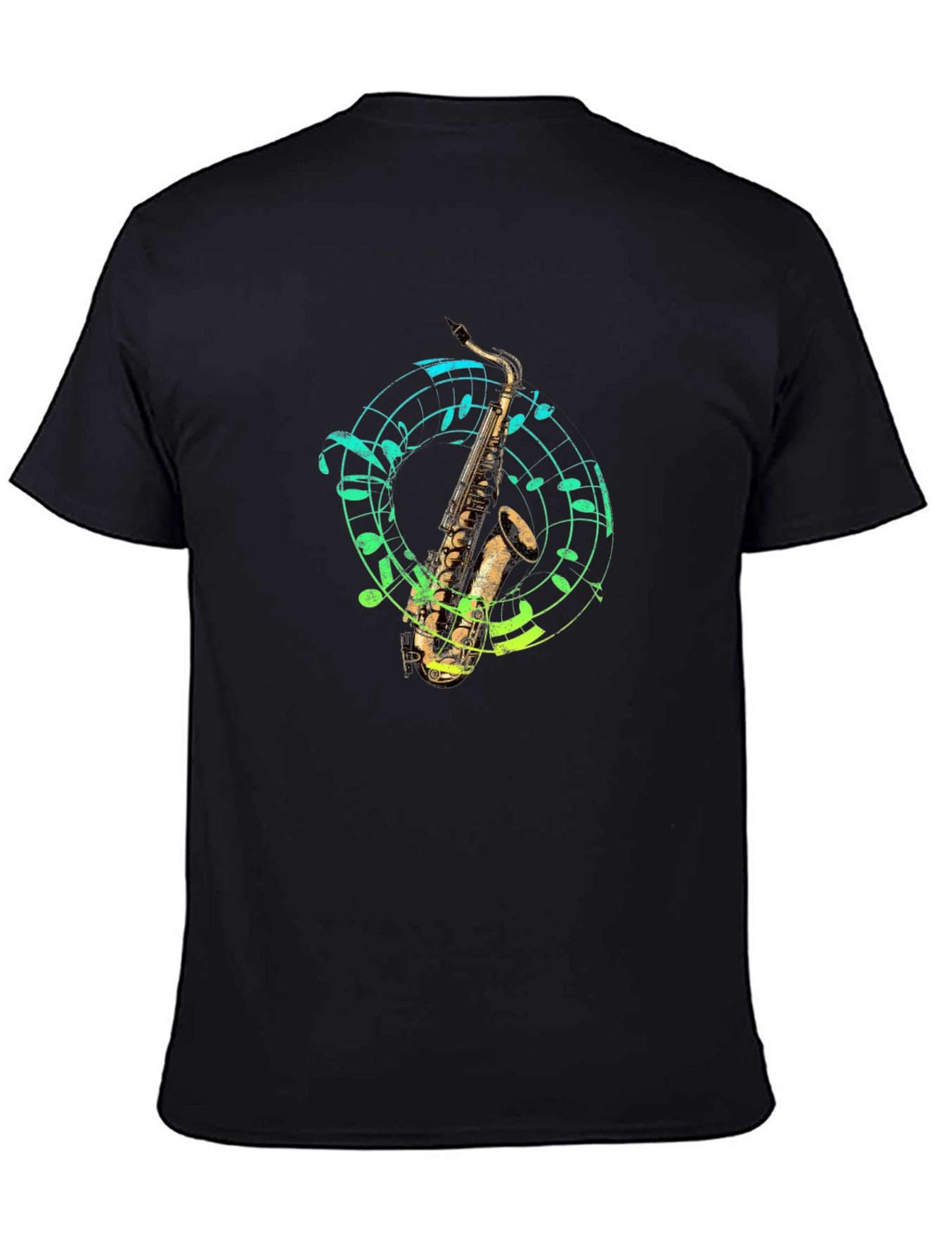 Saxophone Music T-Shirt - Cool Graphic Tee