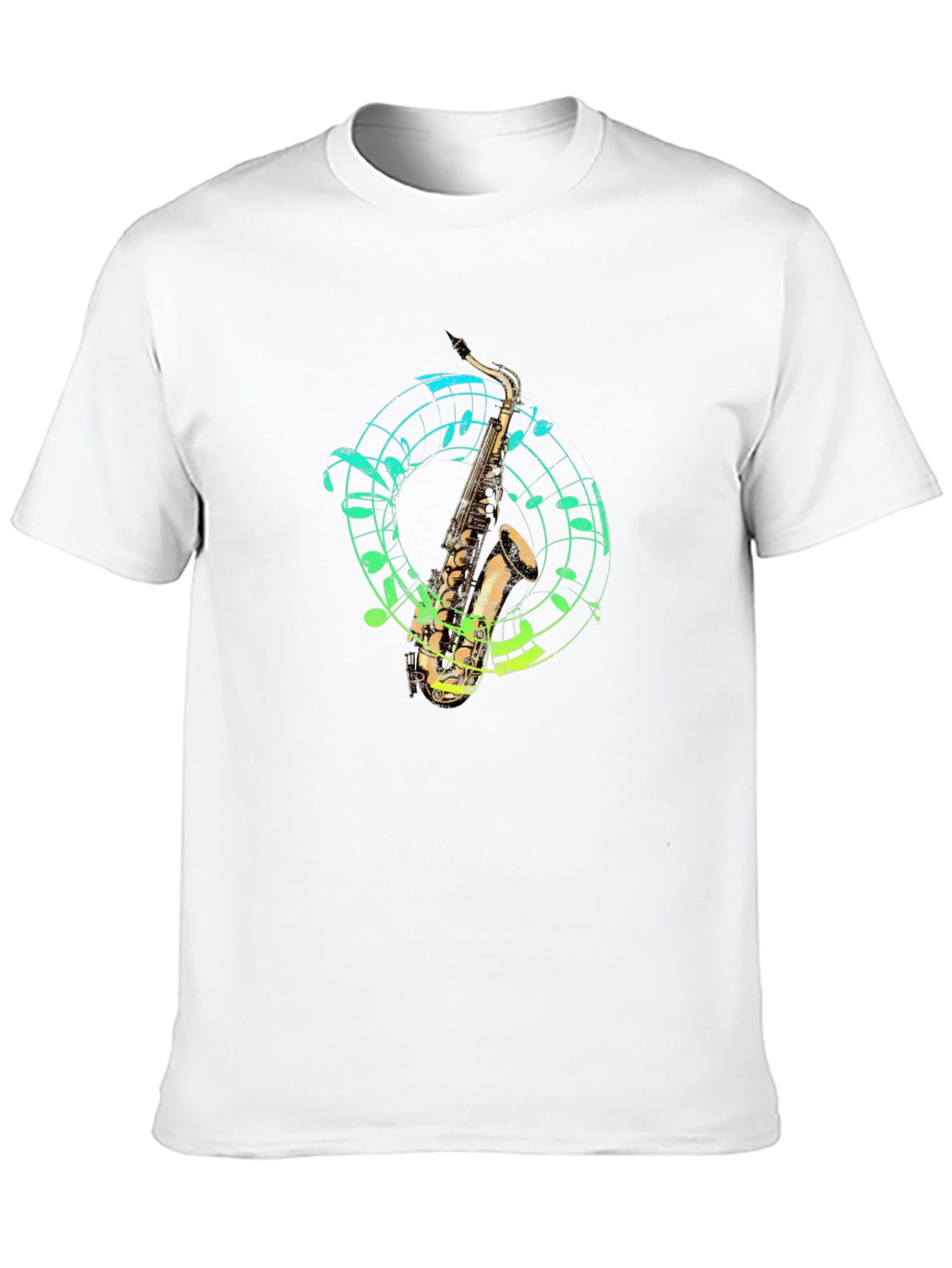 Saxophone Music T-Shirt - Cool Graphic Tee