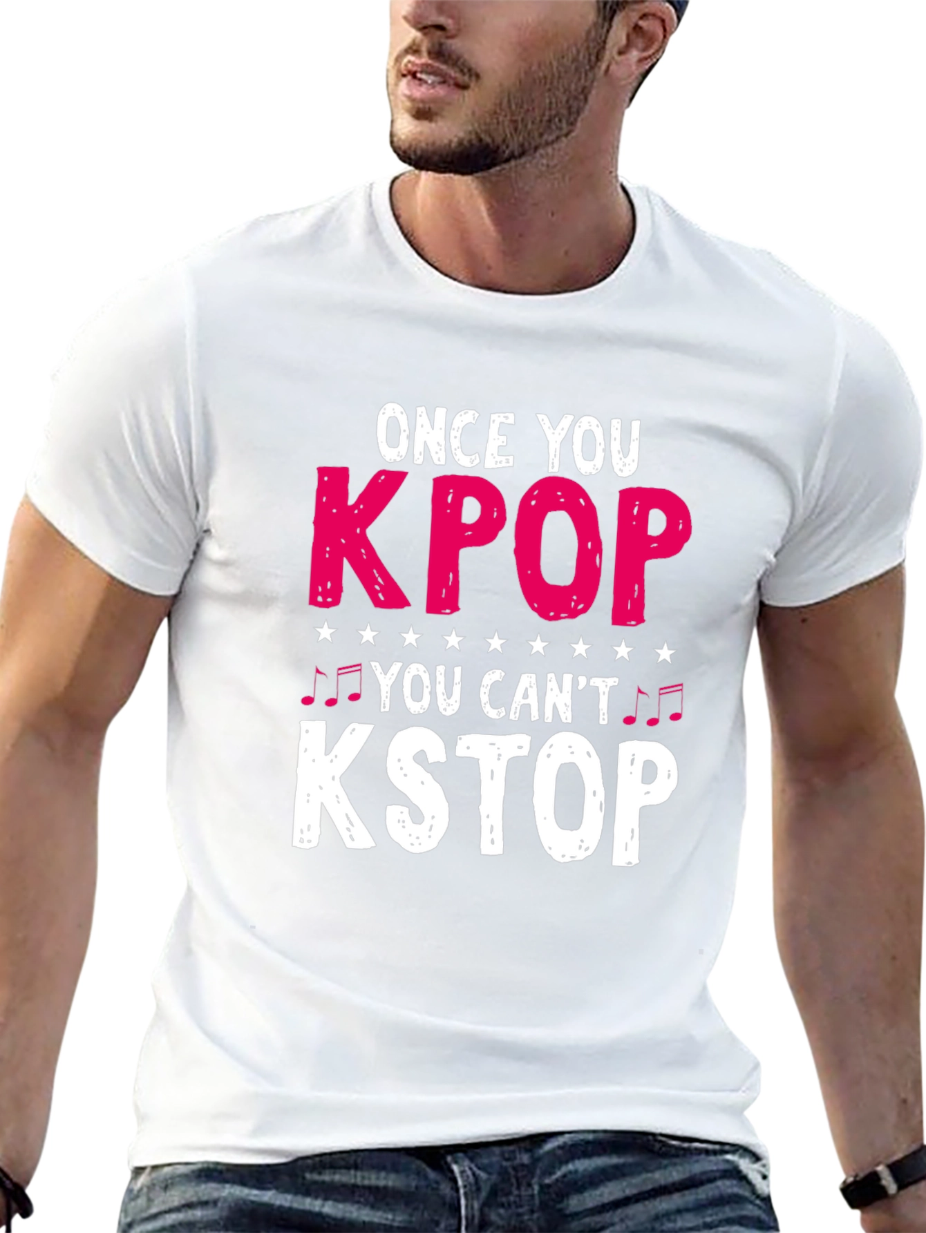 KPOP Fan T-Shirt: Once You KPOP You Cant KSTOP!