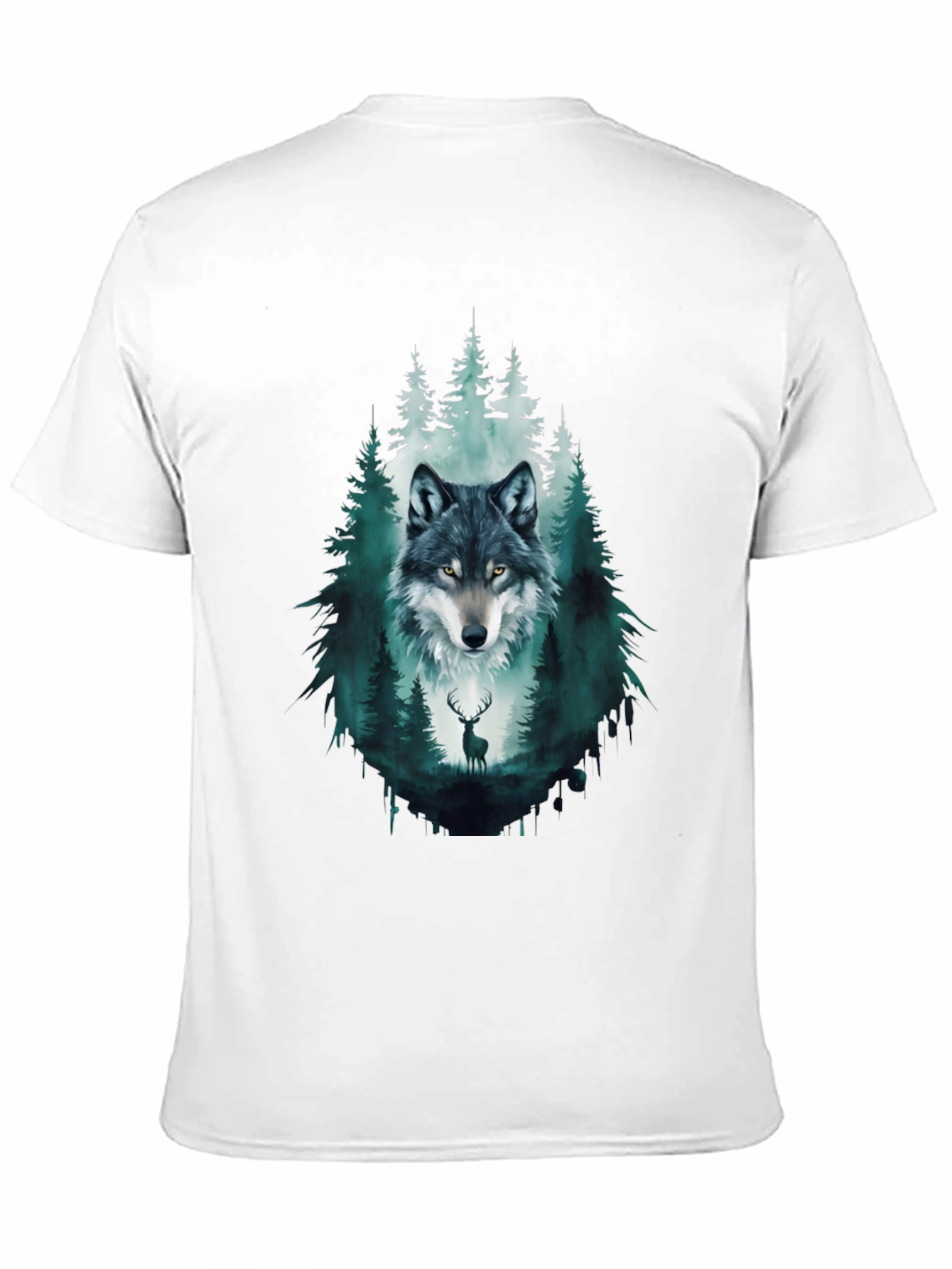 Wolf & Forest Graphic Tee