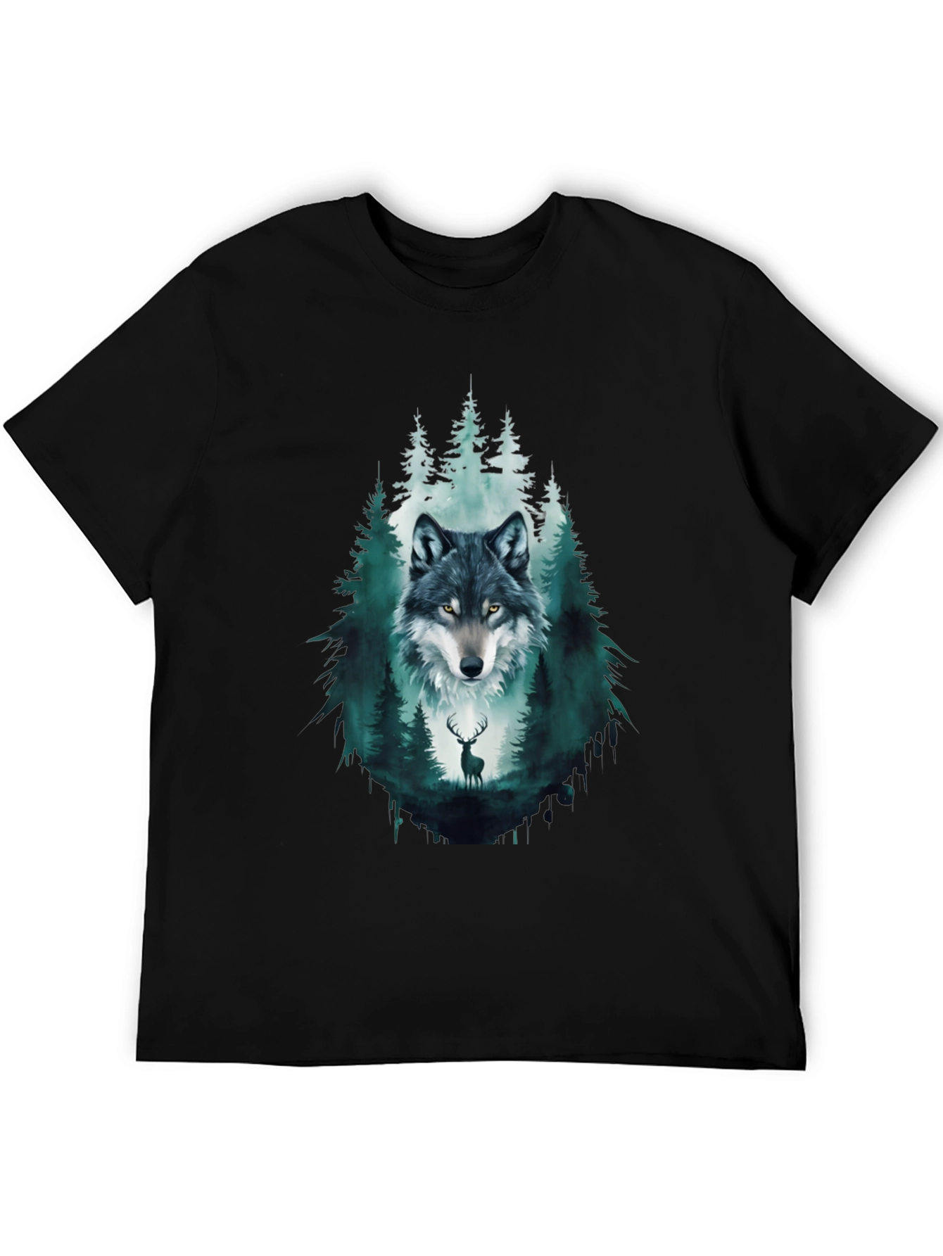 Wolf & Forest Graphic Tee
