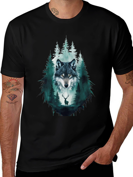 Wolf & Forest Graphic Tee