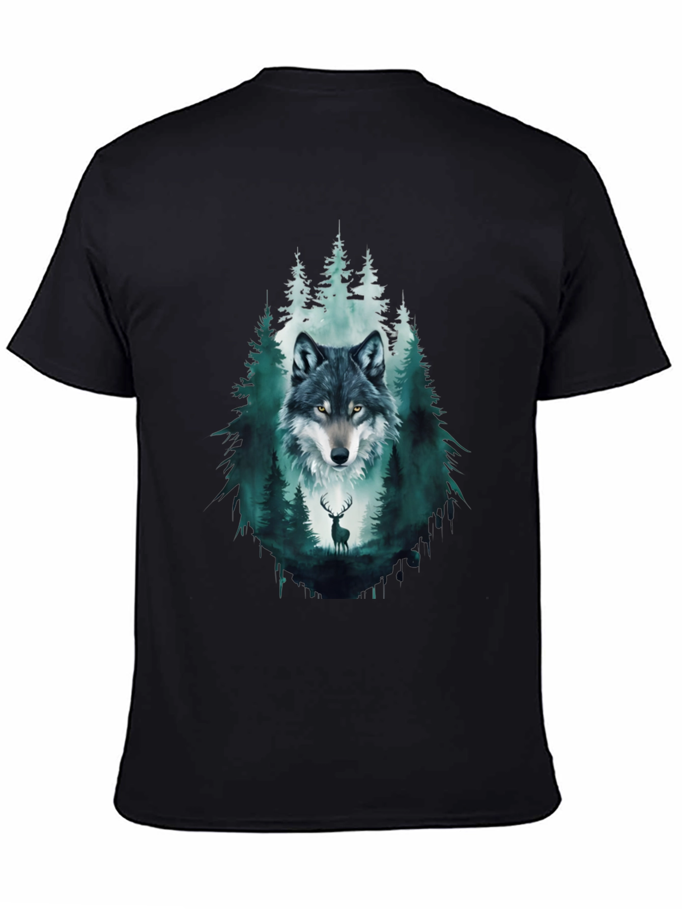 Wolf & Forest Graphic Tee