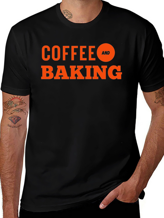 Coffee & Baking T-Shirt - Unisex Crew Neck