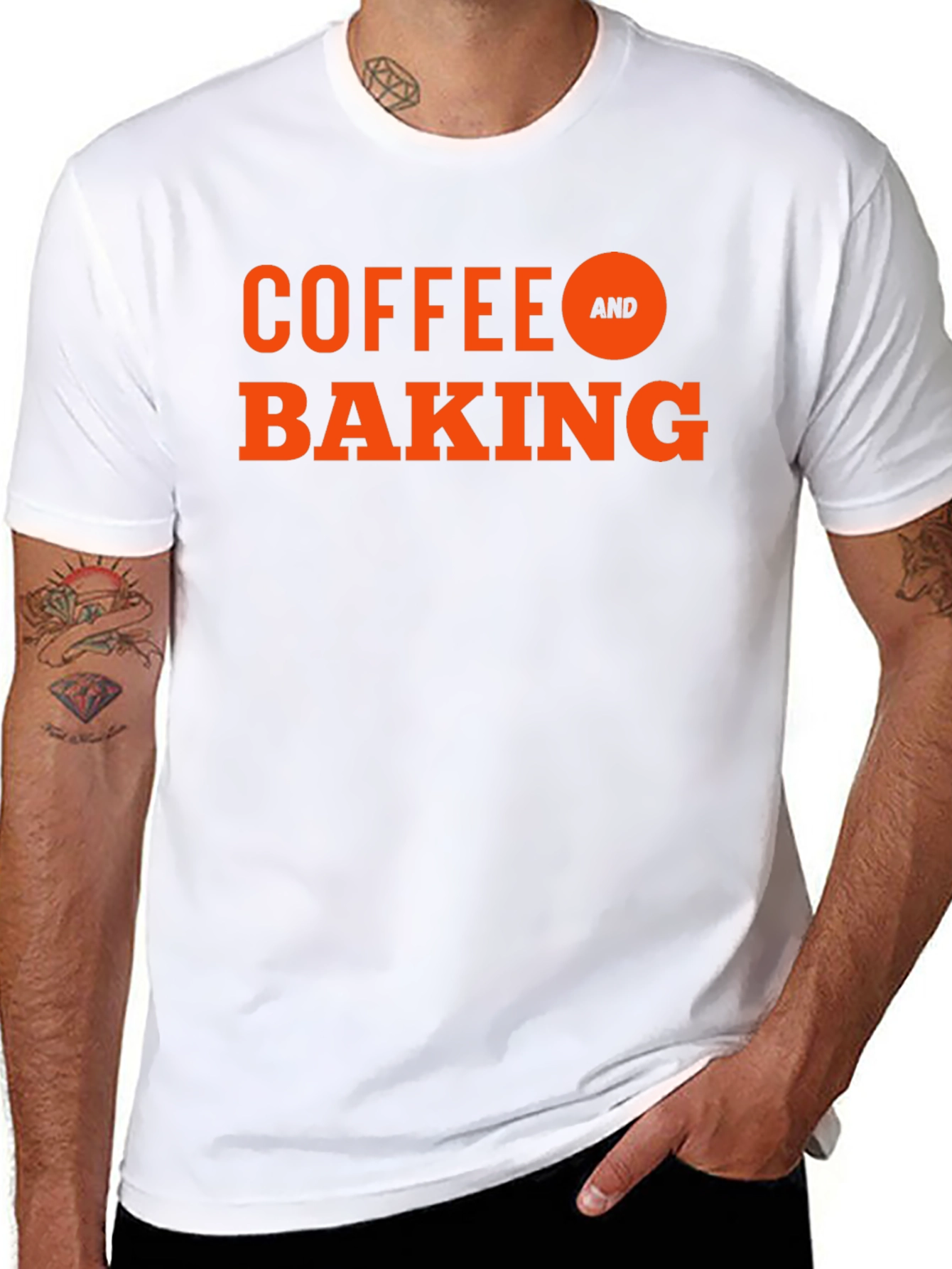 Coffee & Baking T-Shirt - Unisex Crew Neck