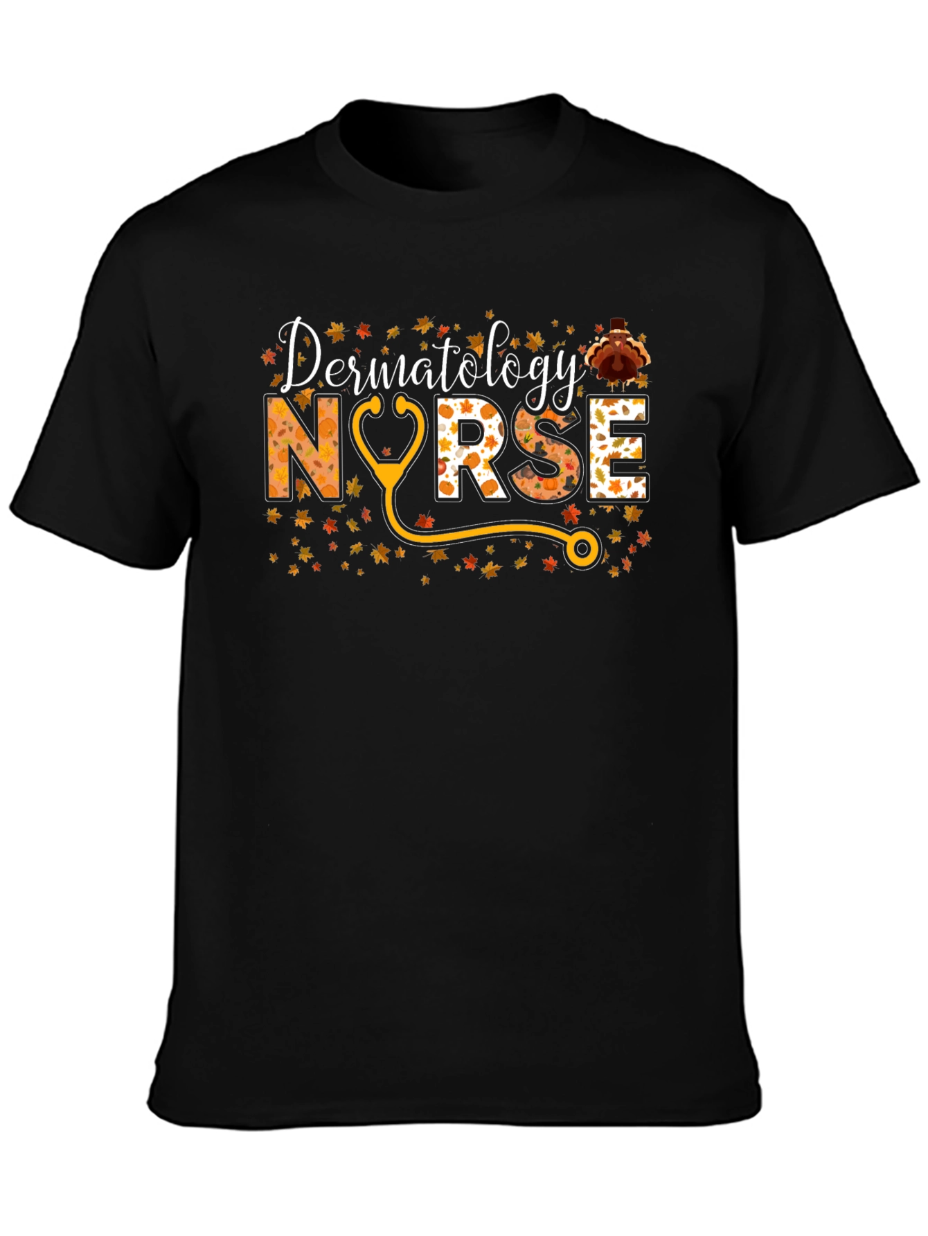 Dermatology Nurse Thanksgiving T-Shirt