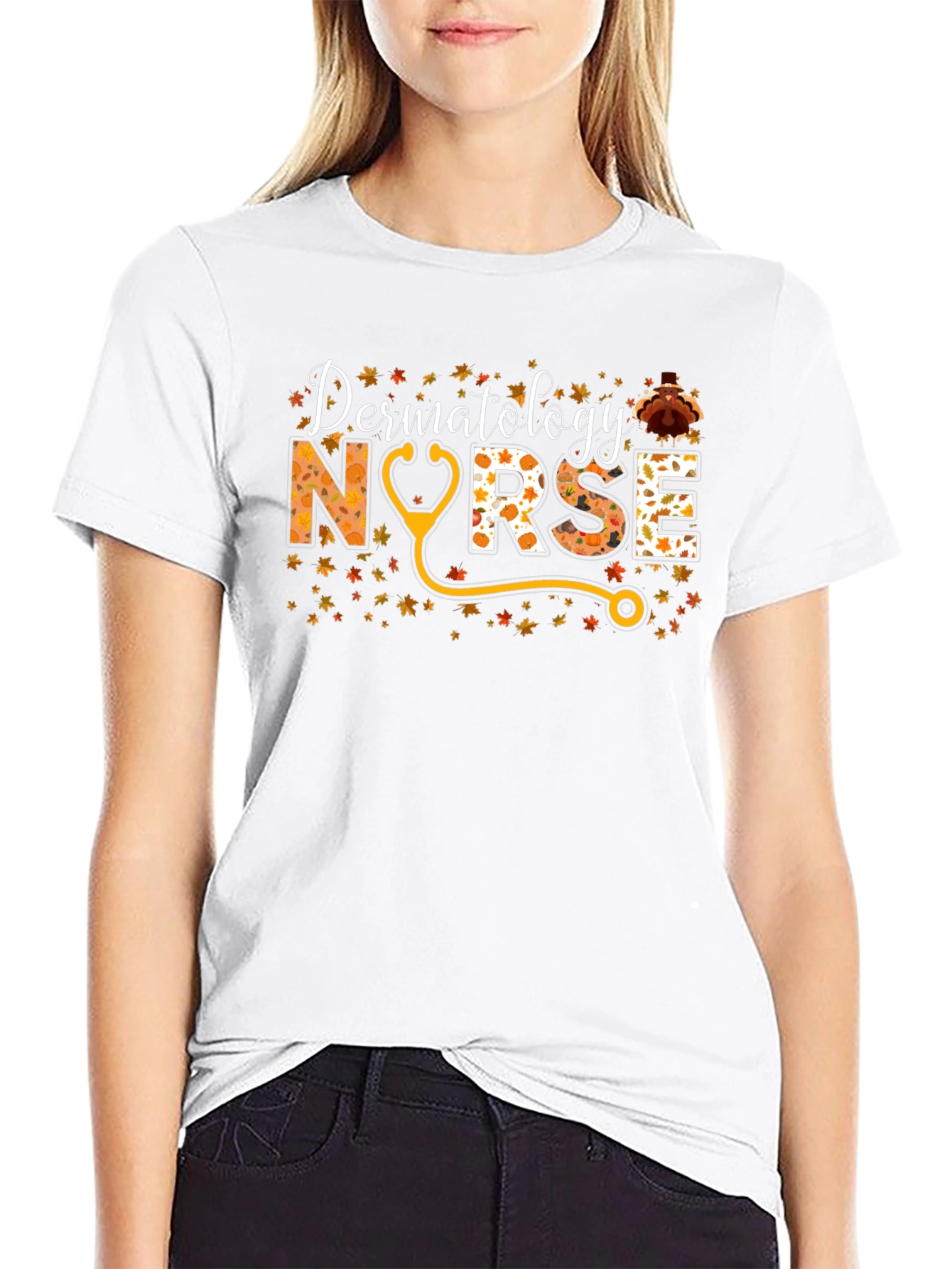 Dermatology Nurse Thanksgiving T-Shirt