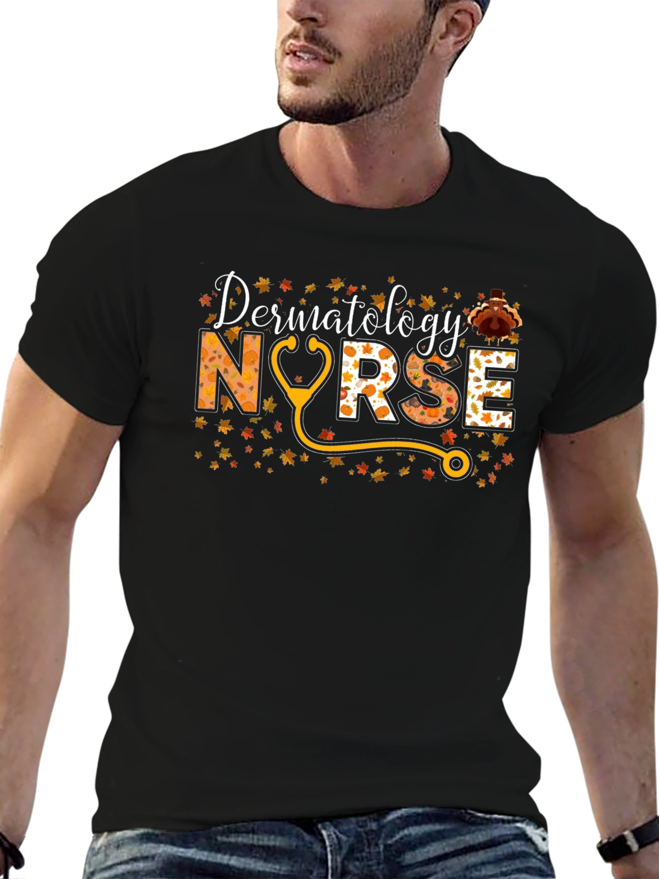 Dermatology Nurse Thanksgiving T-Shirt