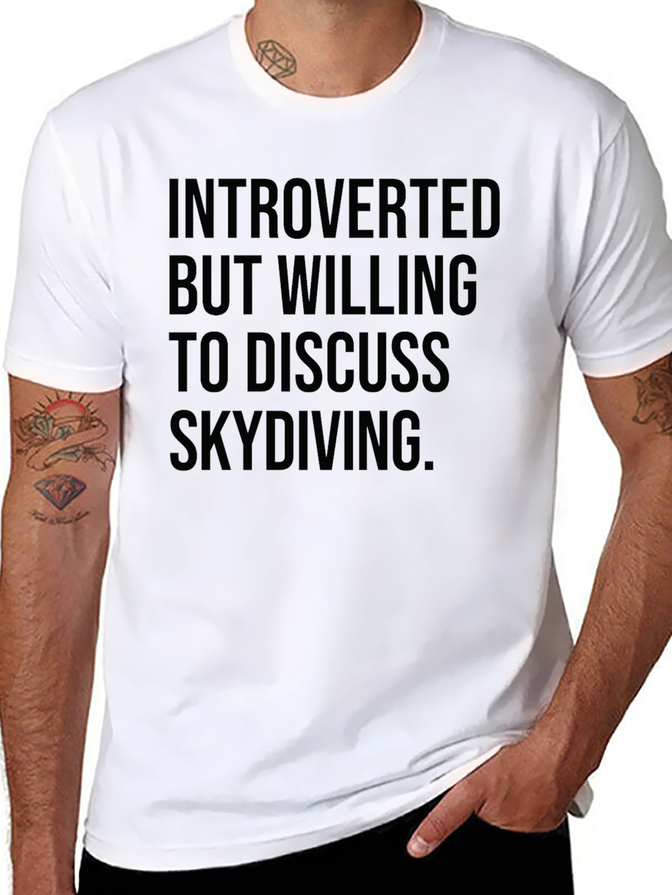 Introverted Skydiving T-Shirt