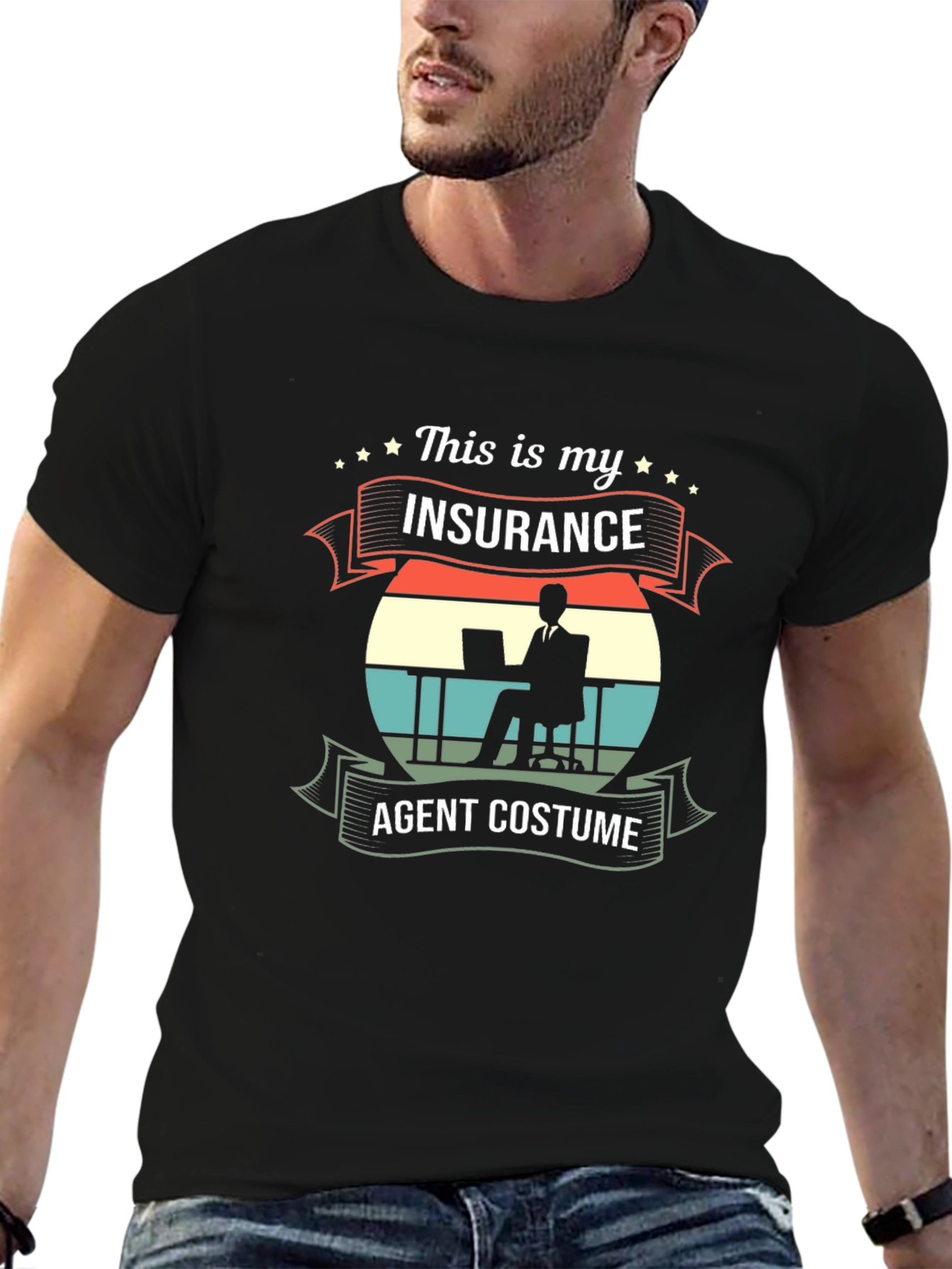 Insurance Agent Costume T-Shirt - Funny Career Tee
