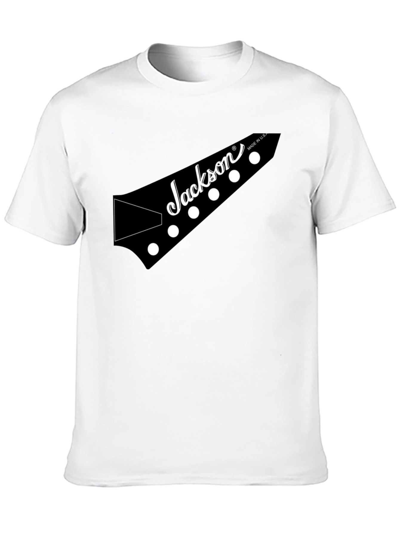 Jackson Guitar Headstock Black T-Shirt